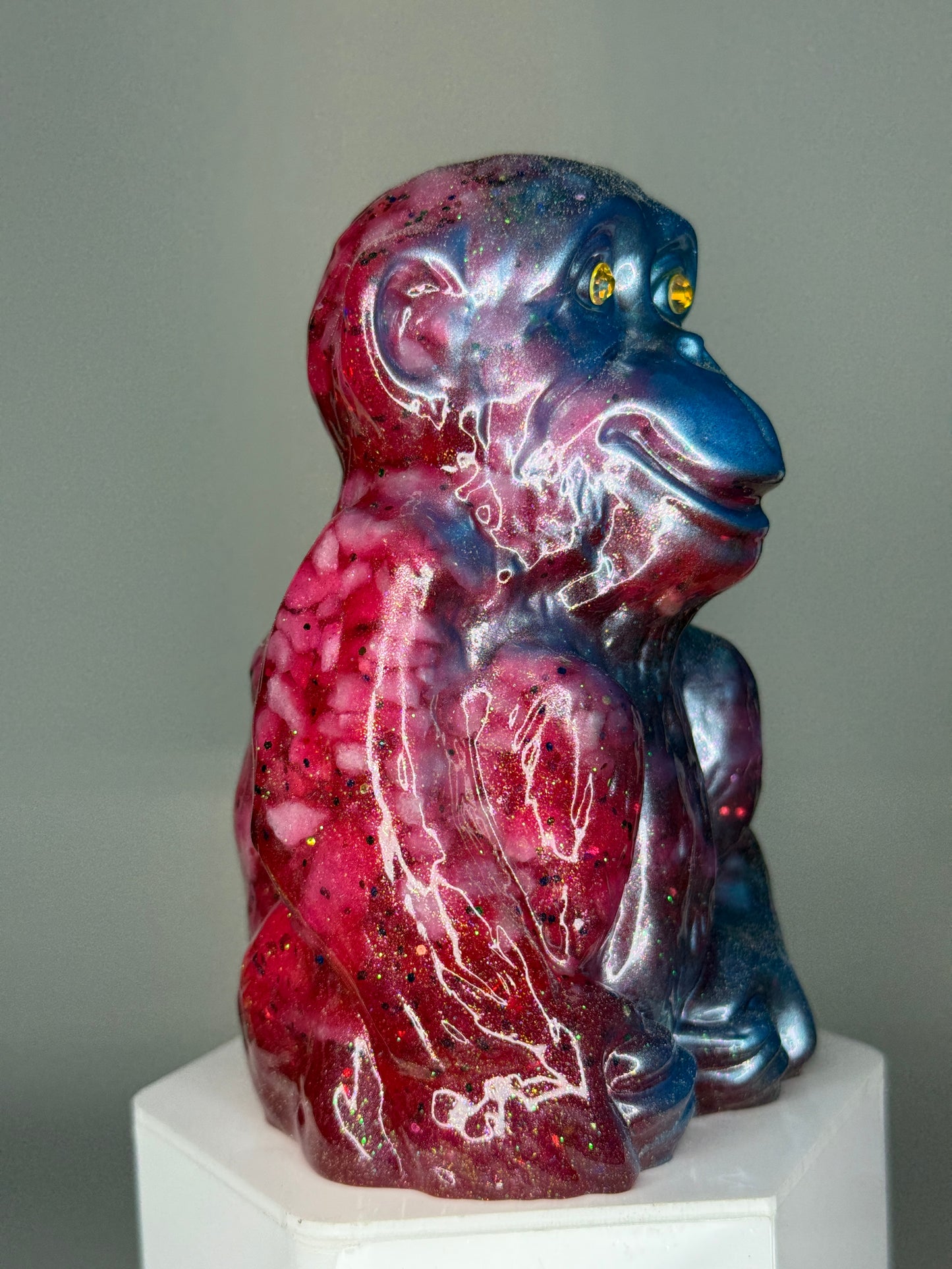 Sitting Monkey: Red at the End of Eternity