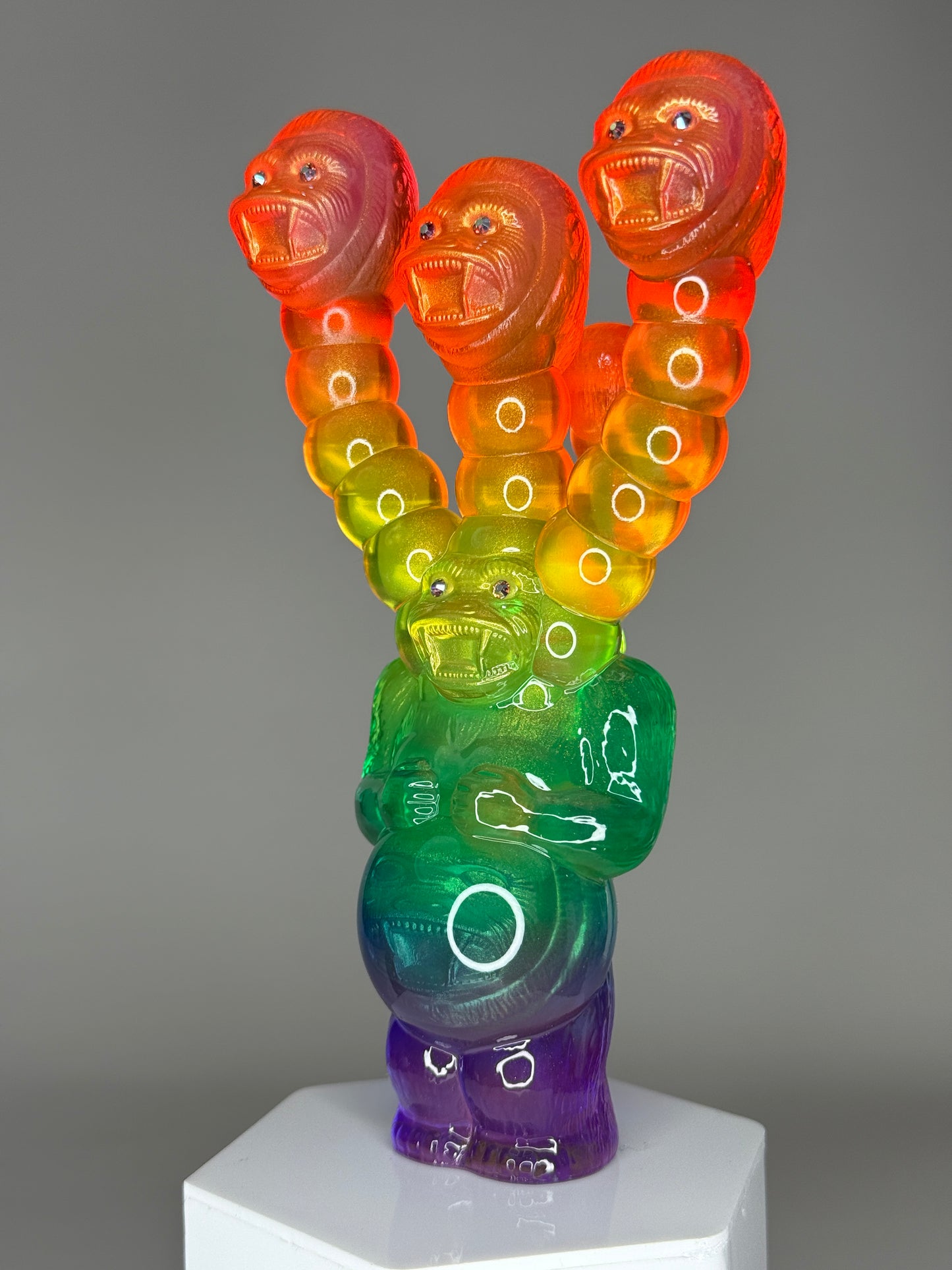 Sidewinder Ape: Gold Transparent Rainbow