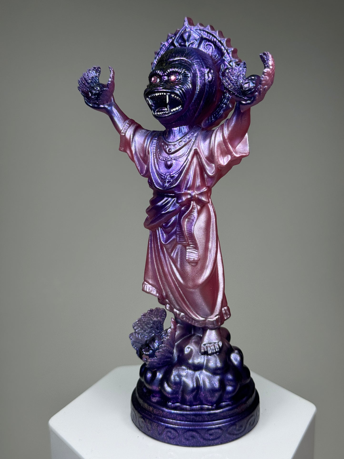 The Child Ape Jesus, Destroyer of Cherubs: Pink and Purple Rage