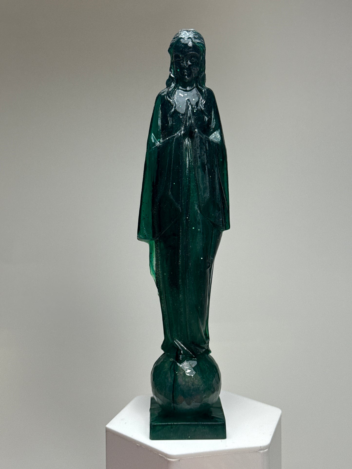 Bootleg Tall Mary on a Golf Ball: Dark Green