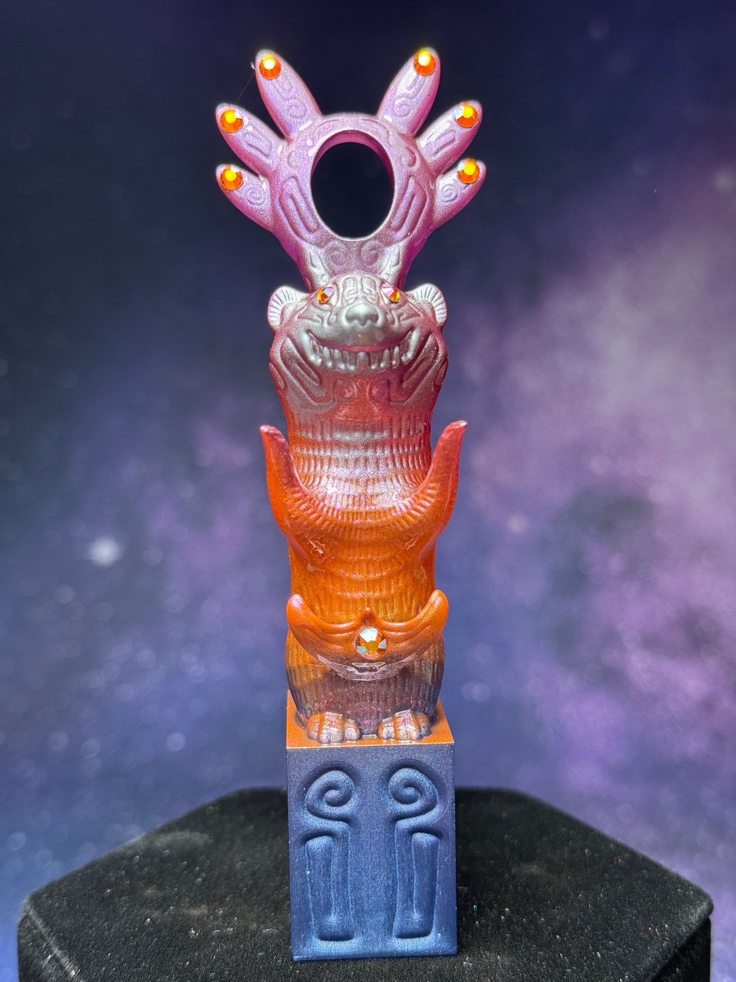 Egyptian Mongoose: Cosmic Sunset