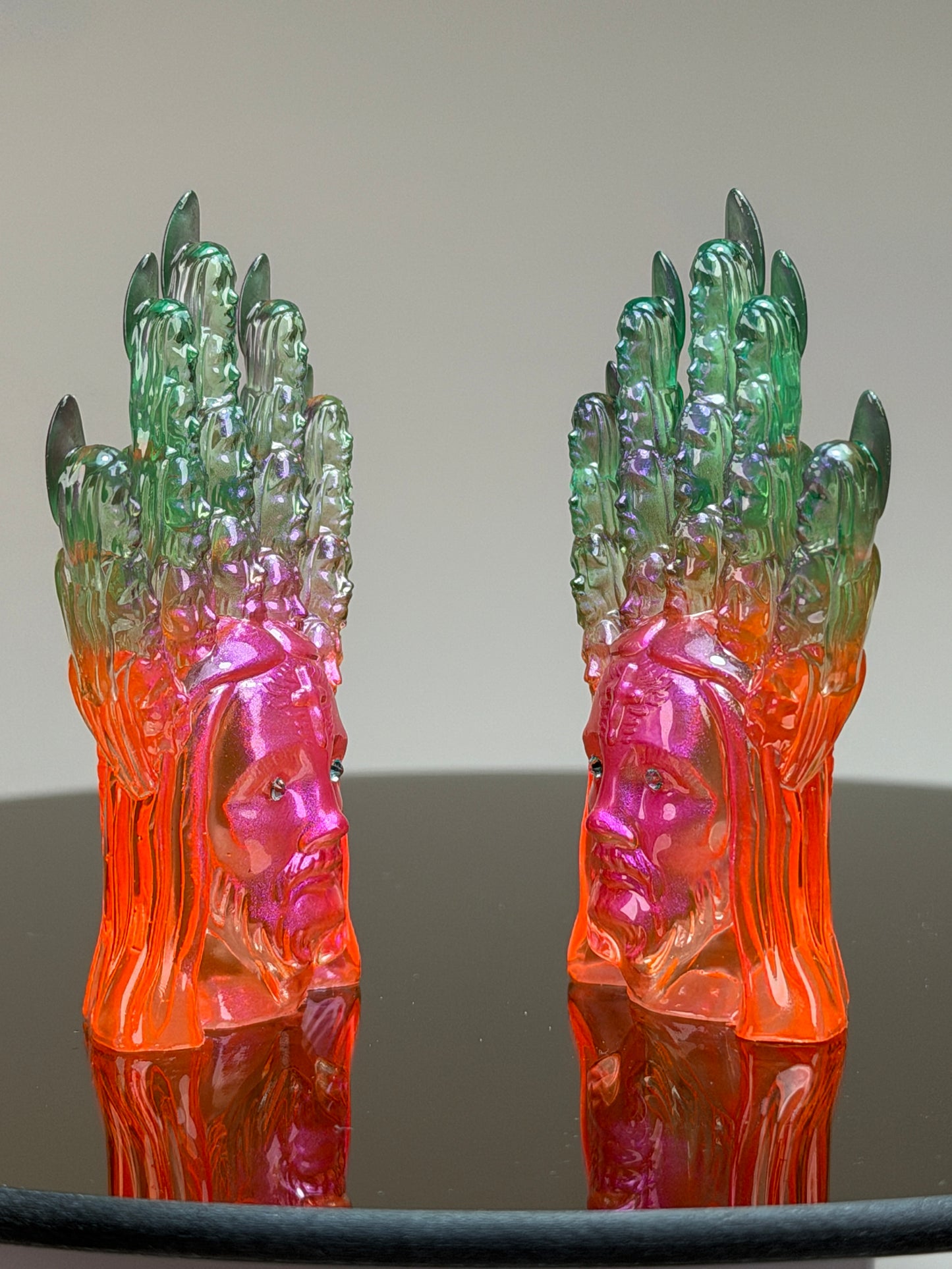 Jesus Christ Claws: Watermelon Drips (small set)