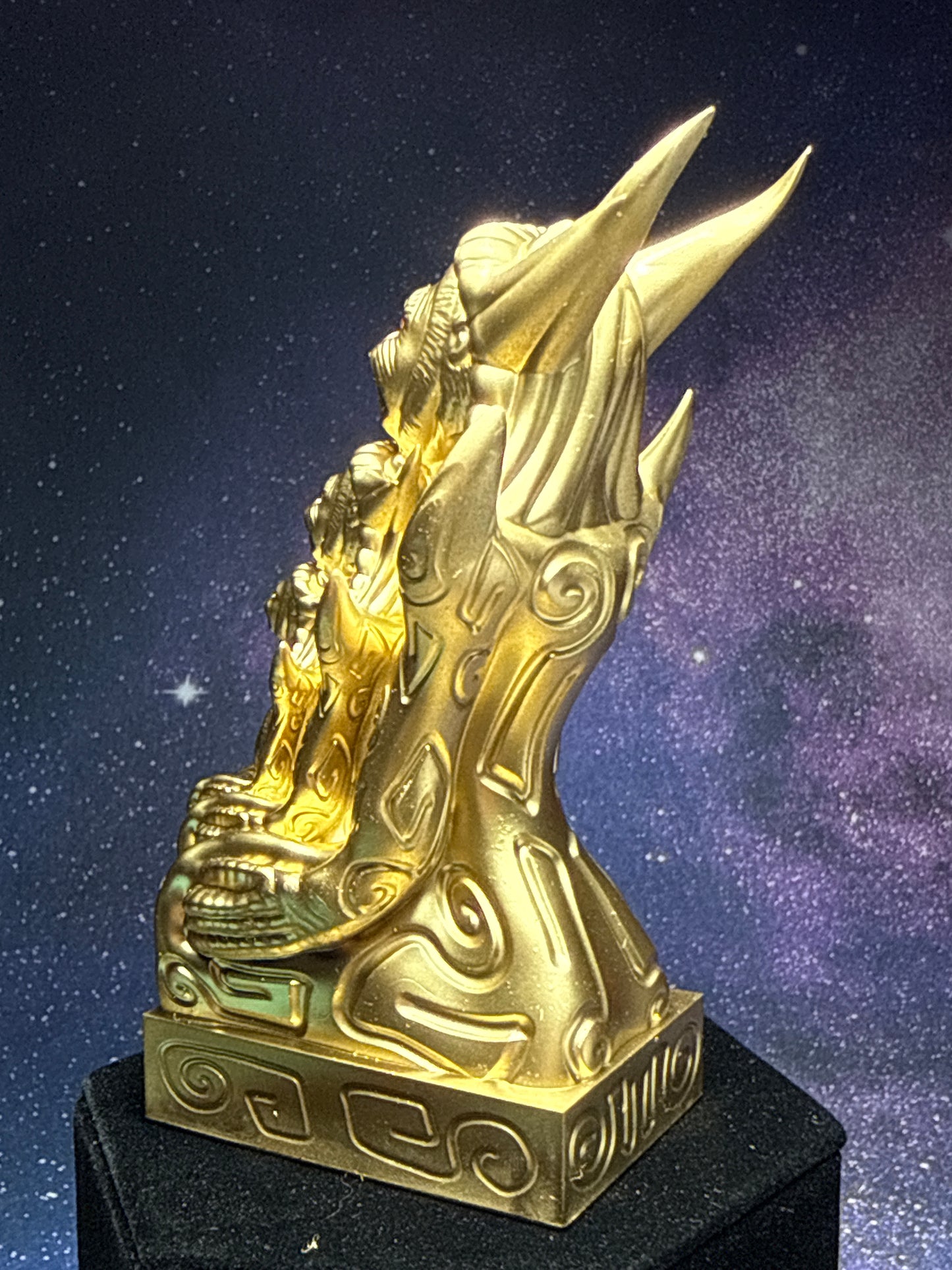 Egyptian Cosmonaut Apes: Chrome Gold Red