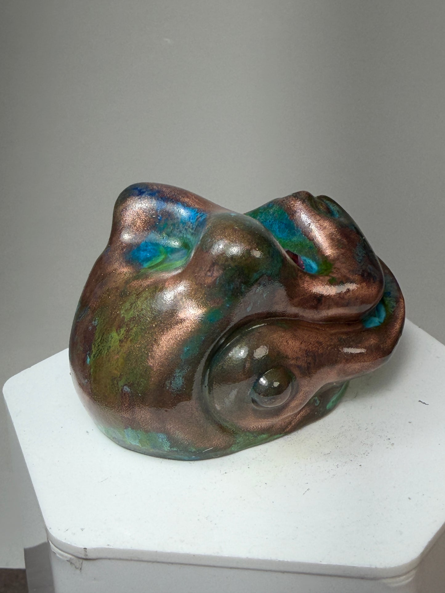 Mecha Ape Head: Copper Plated Trusty