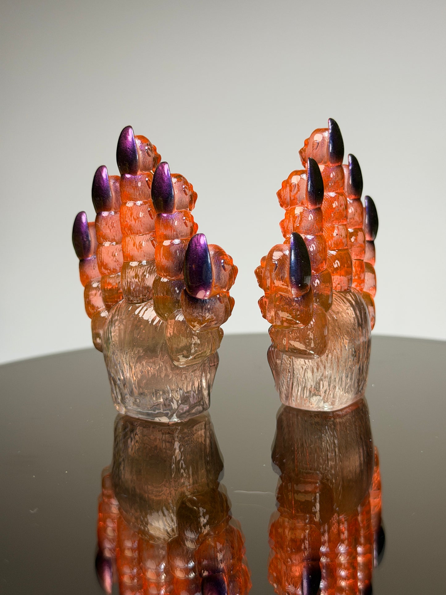 Ape Head Claws: Orange (small set)