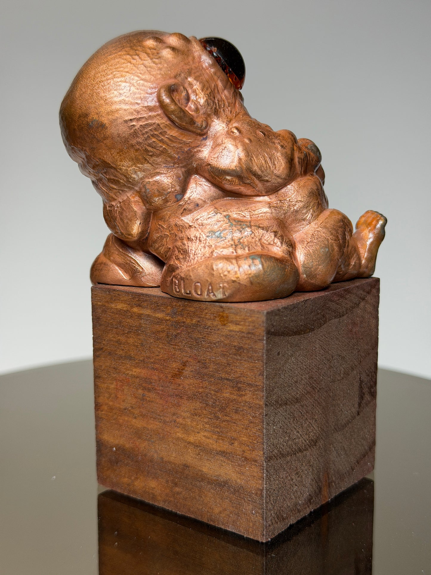 Bloat by Ophelia Toys: Copper Plated Polished
