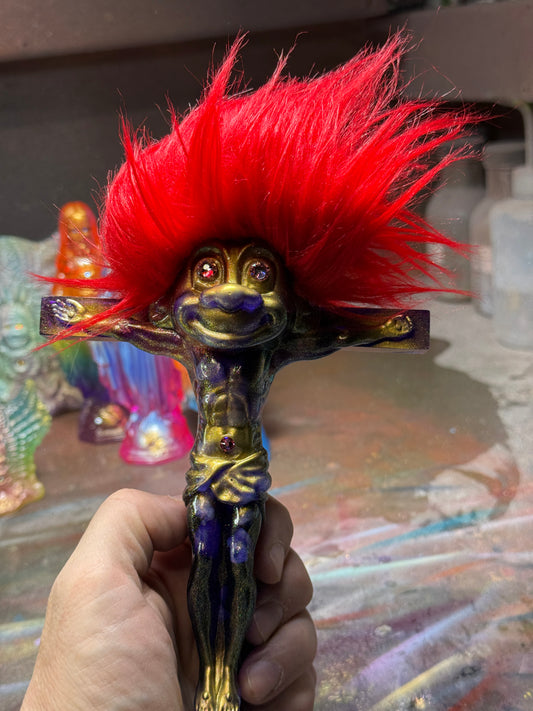 Lord of the Trolls: Purple with Rocks