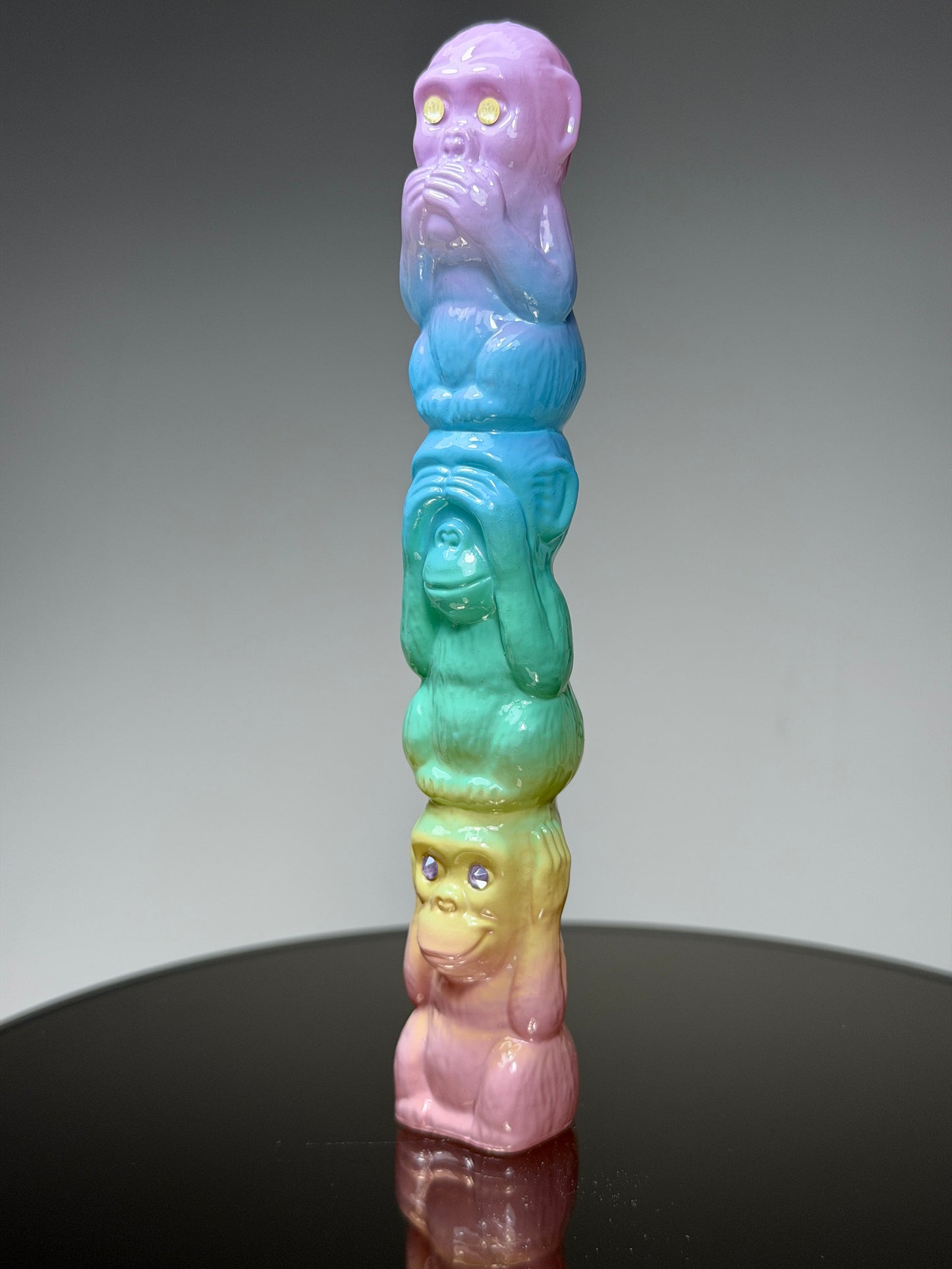 No Evil: Pastel Rainbow Stack