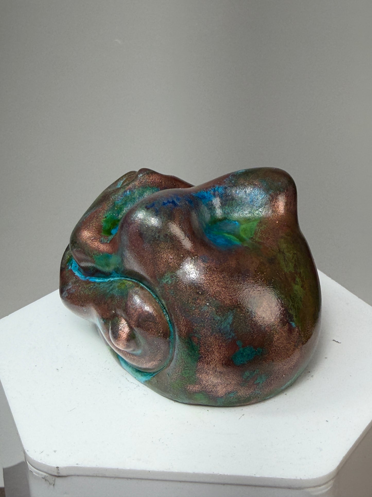 Mecha Ape Head: Copper Plated Trusty