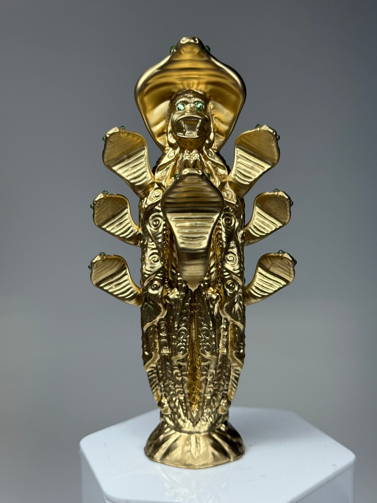 Cobra Cult Worshiper: Gold Chrome with Green