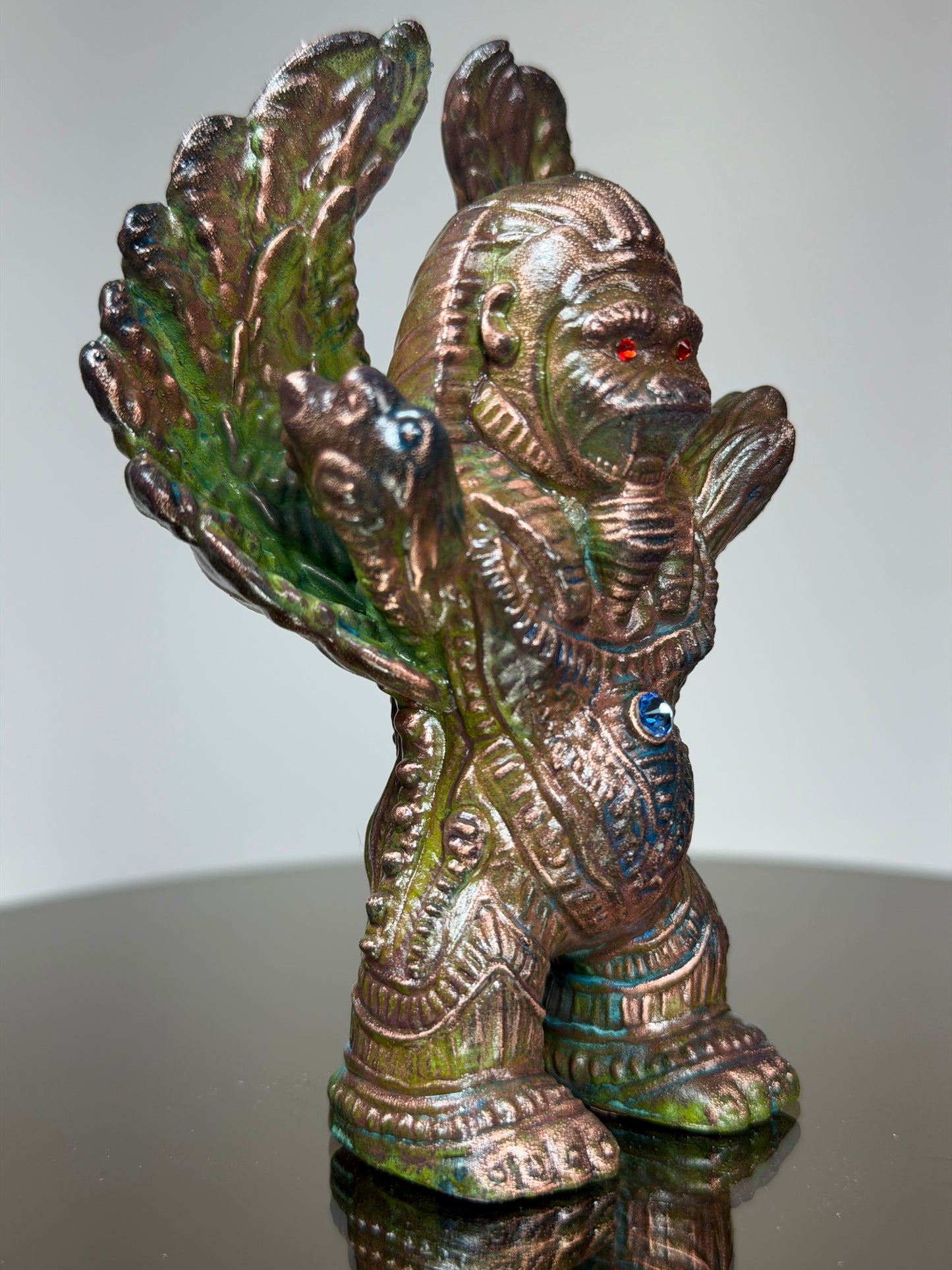 Winged Sphinx Ape: Cooper Plated Understatement