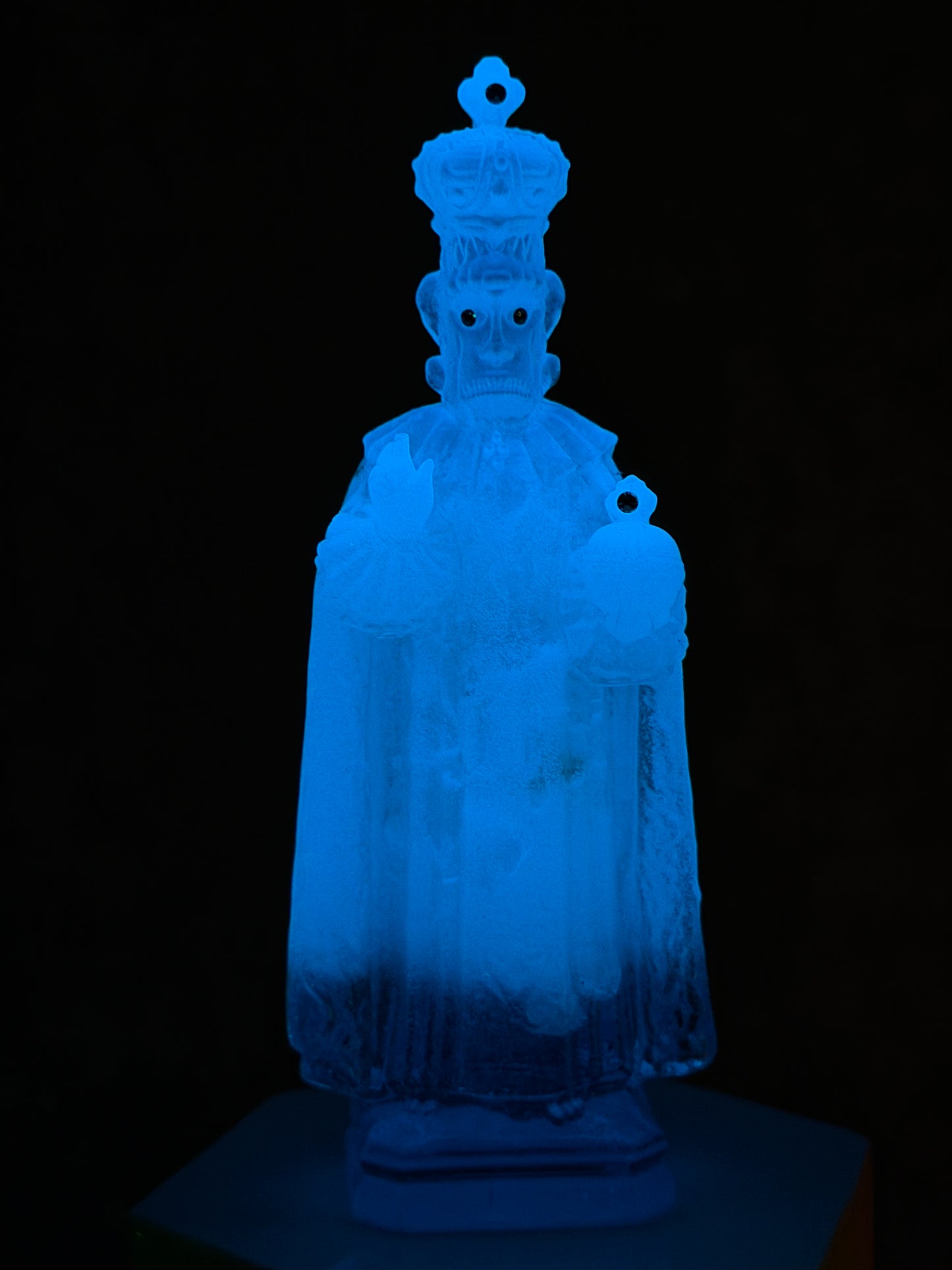 Saint Frankenstein: White/Blue Fade Glow