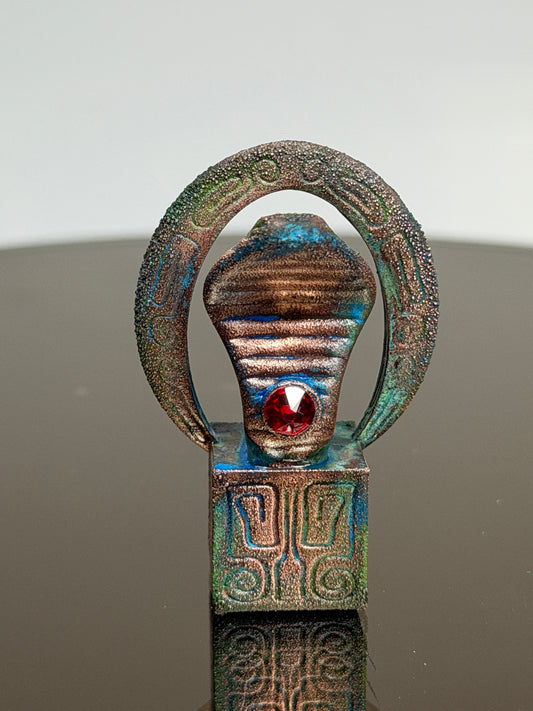 Egyptian Cobra: Mini Copper Plated Strong