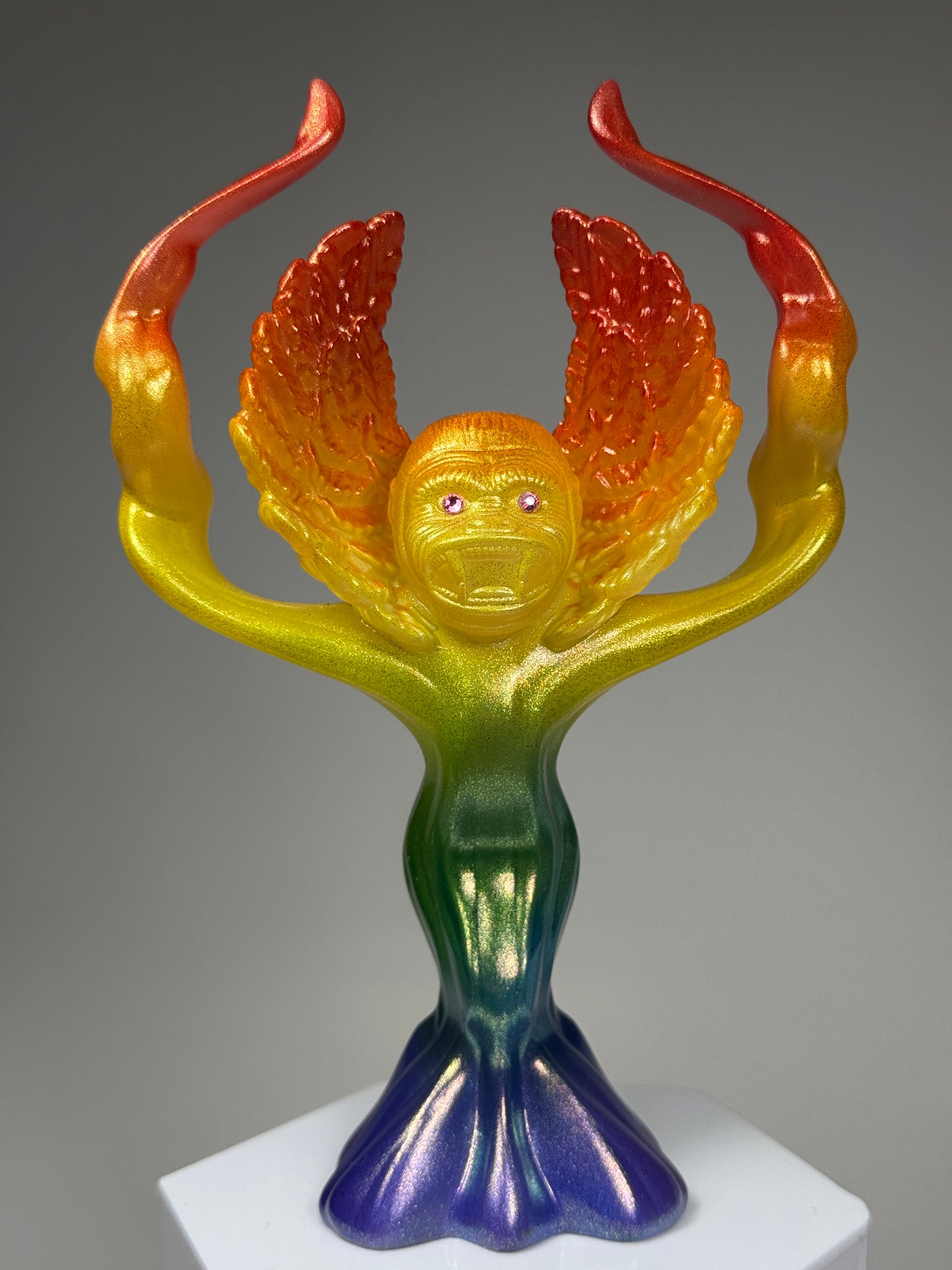 Adult Cherub Ape: Brighter Sparkle Rainbow