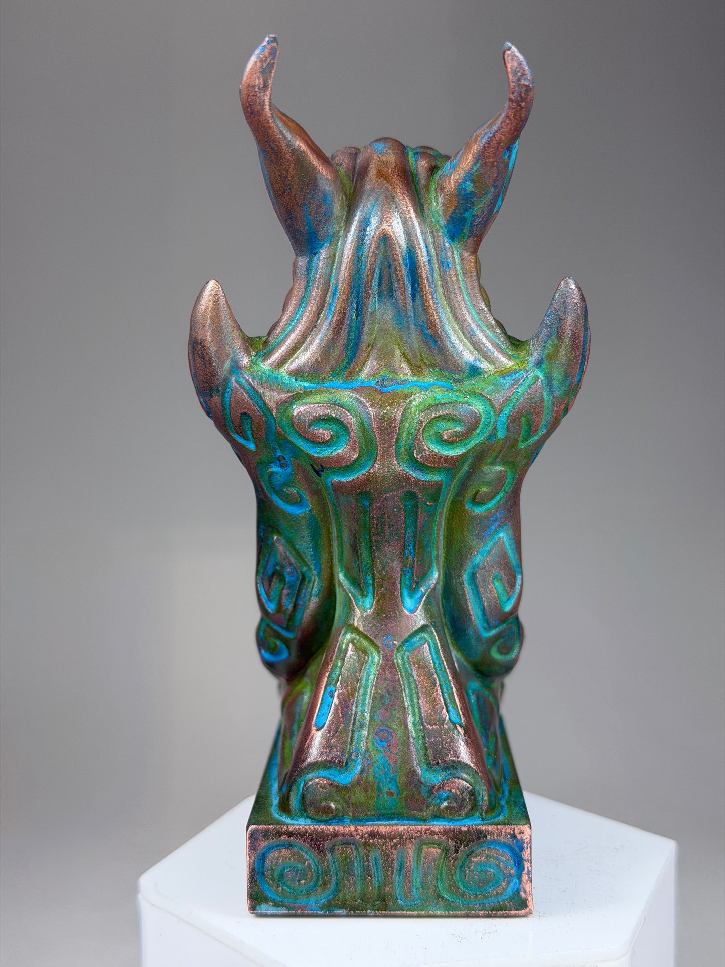 Egyptian Cosmonaut Apes: Copper Plated