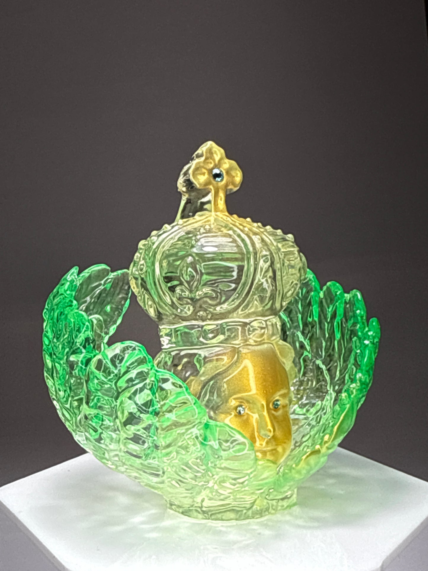 Infant Cherub: Green/Gold/Clear