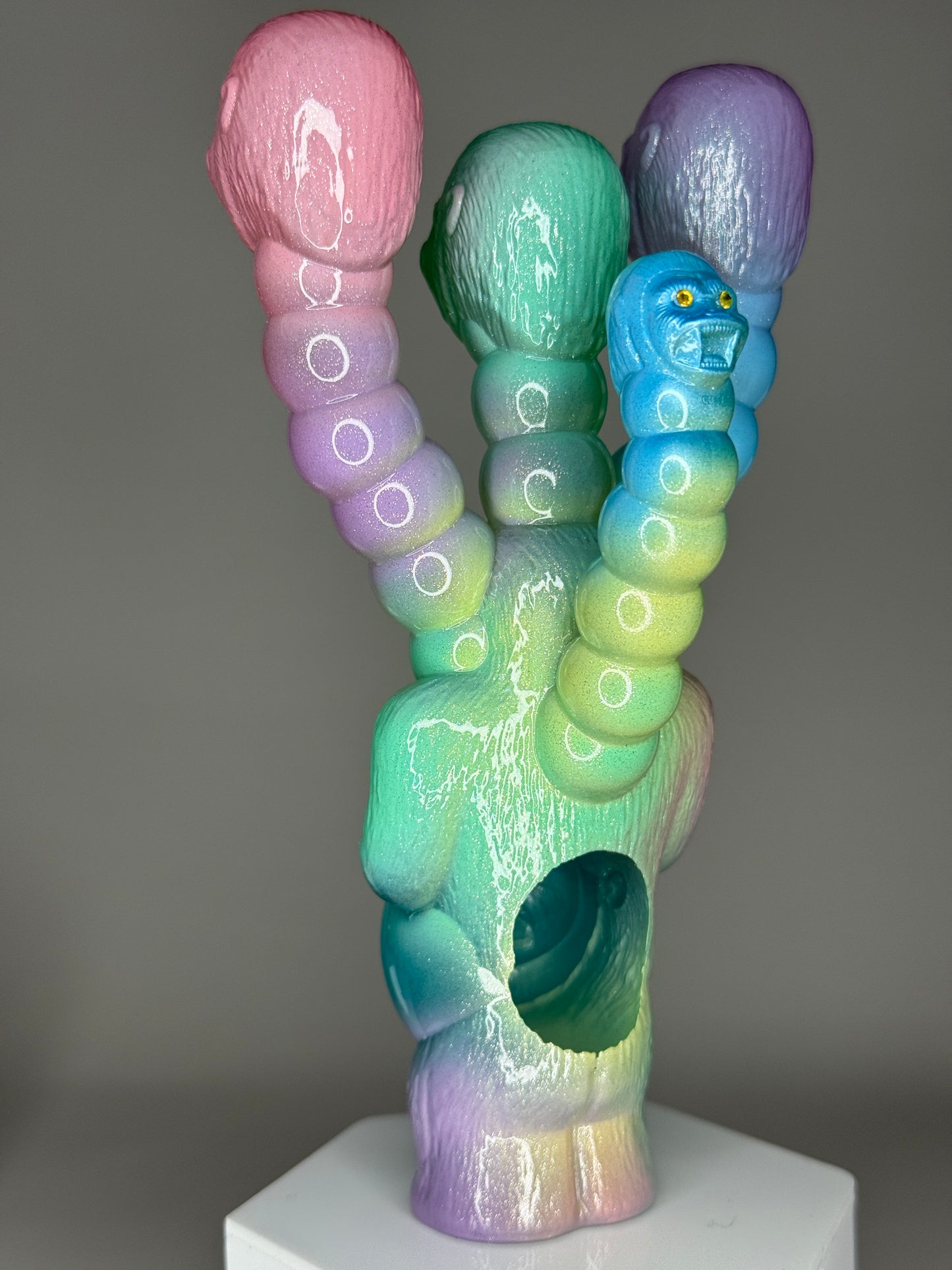 Sidewinder Ape: Pastel with Blue