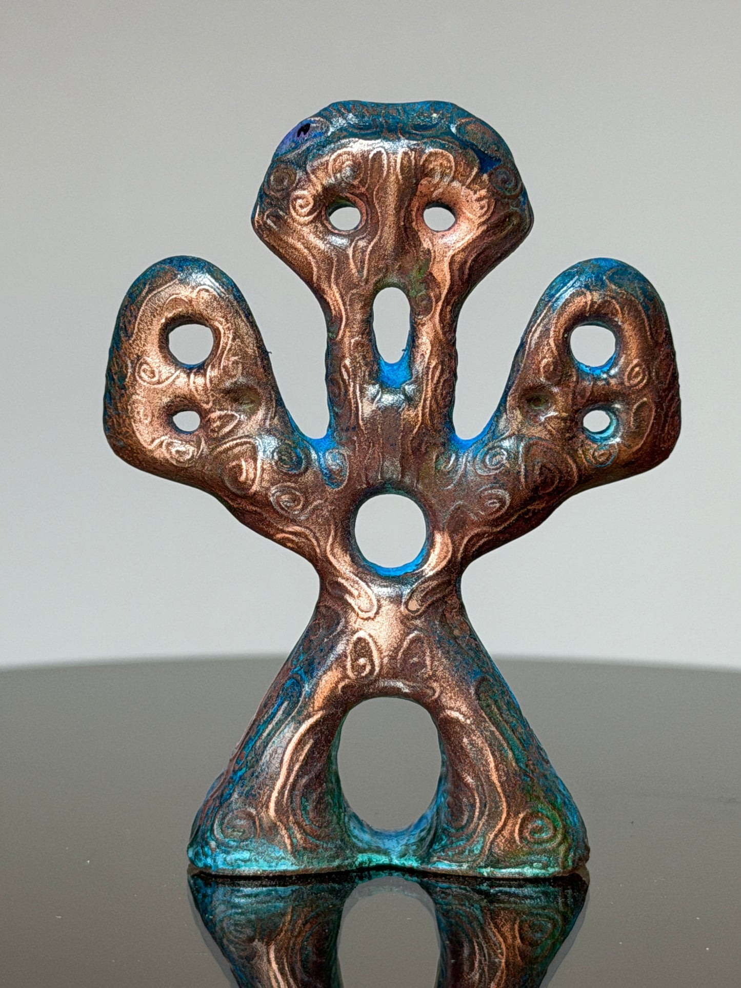 Glyph Number Five: Copper Plated Fine