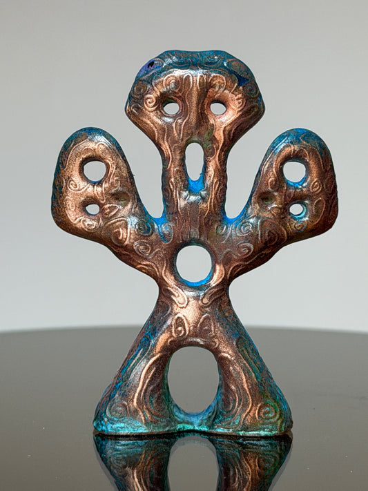 Glyph Number Five: Copper Plated Fine