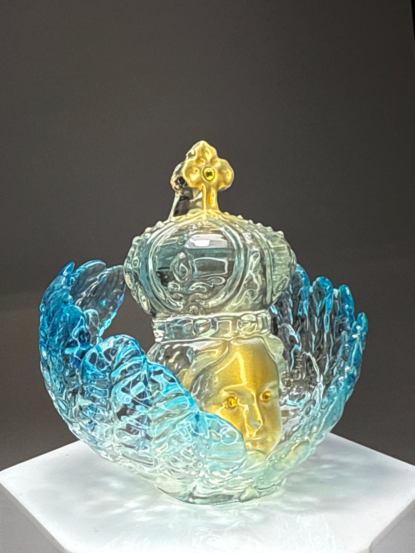 Infant Cherub: Blue/Gold/Clear