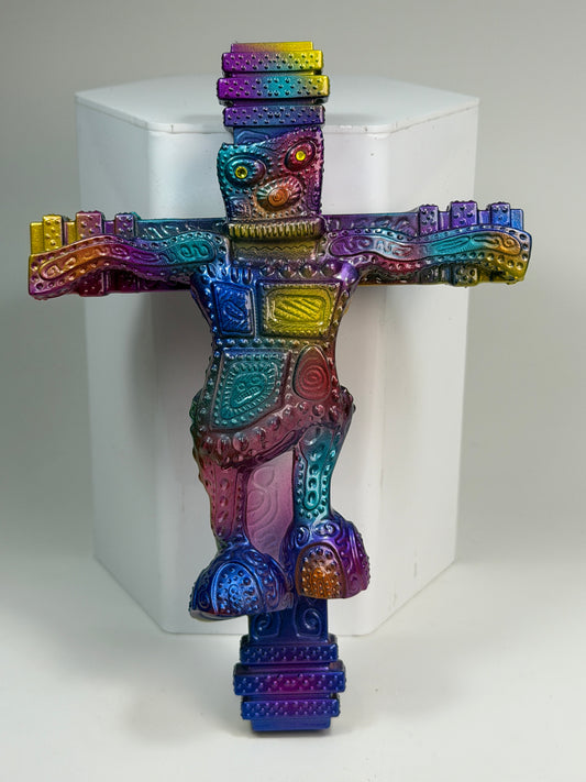 Wonky Robot Up on the Cross: Agressive