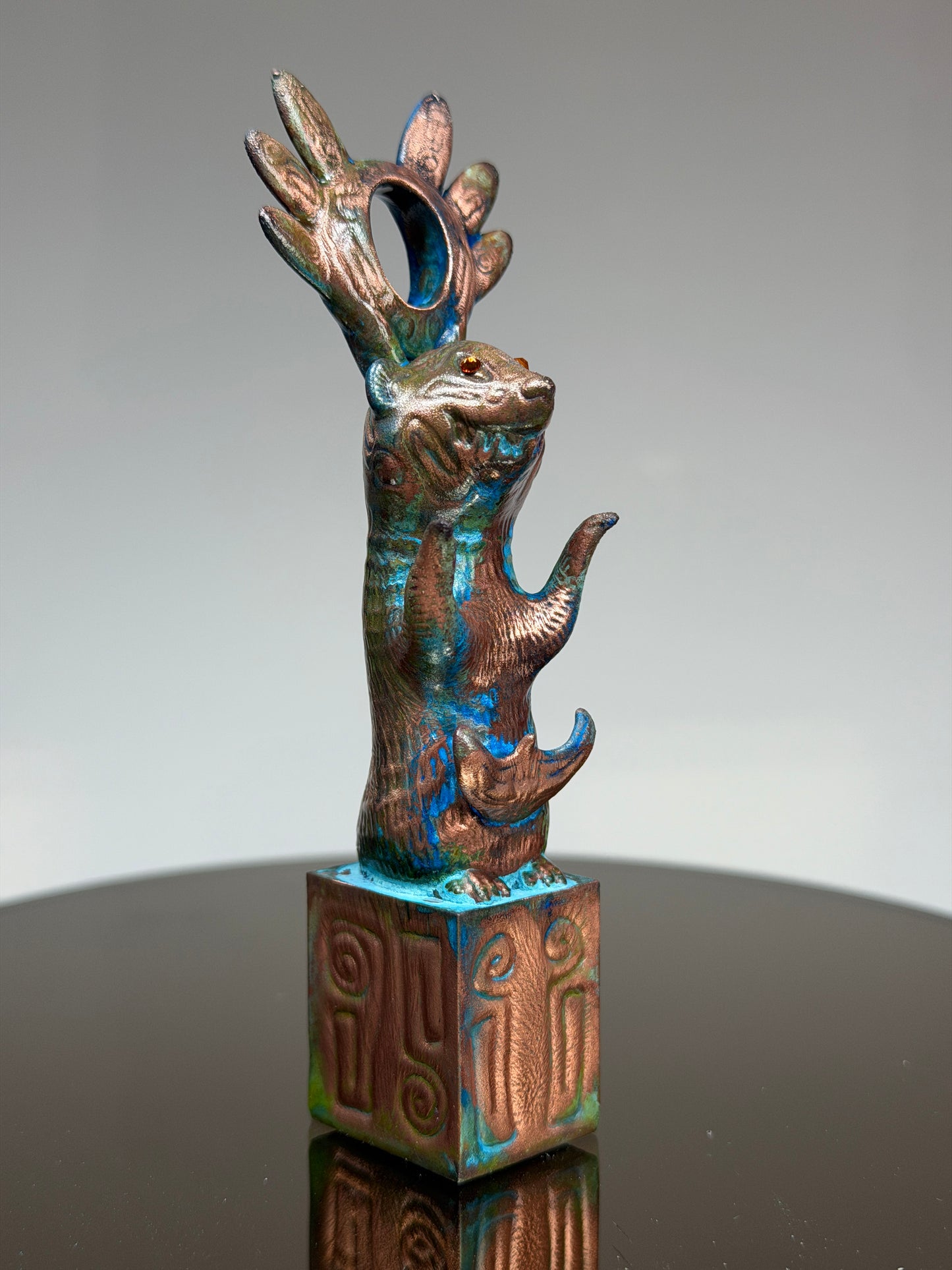 Egyptian Mongoose: Copper Plated Smart