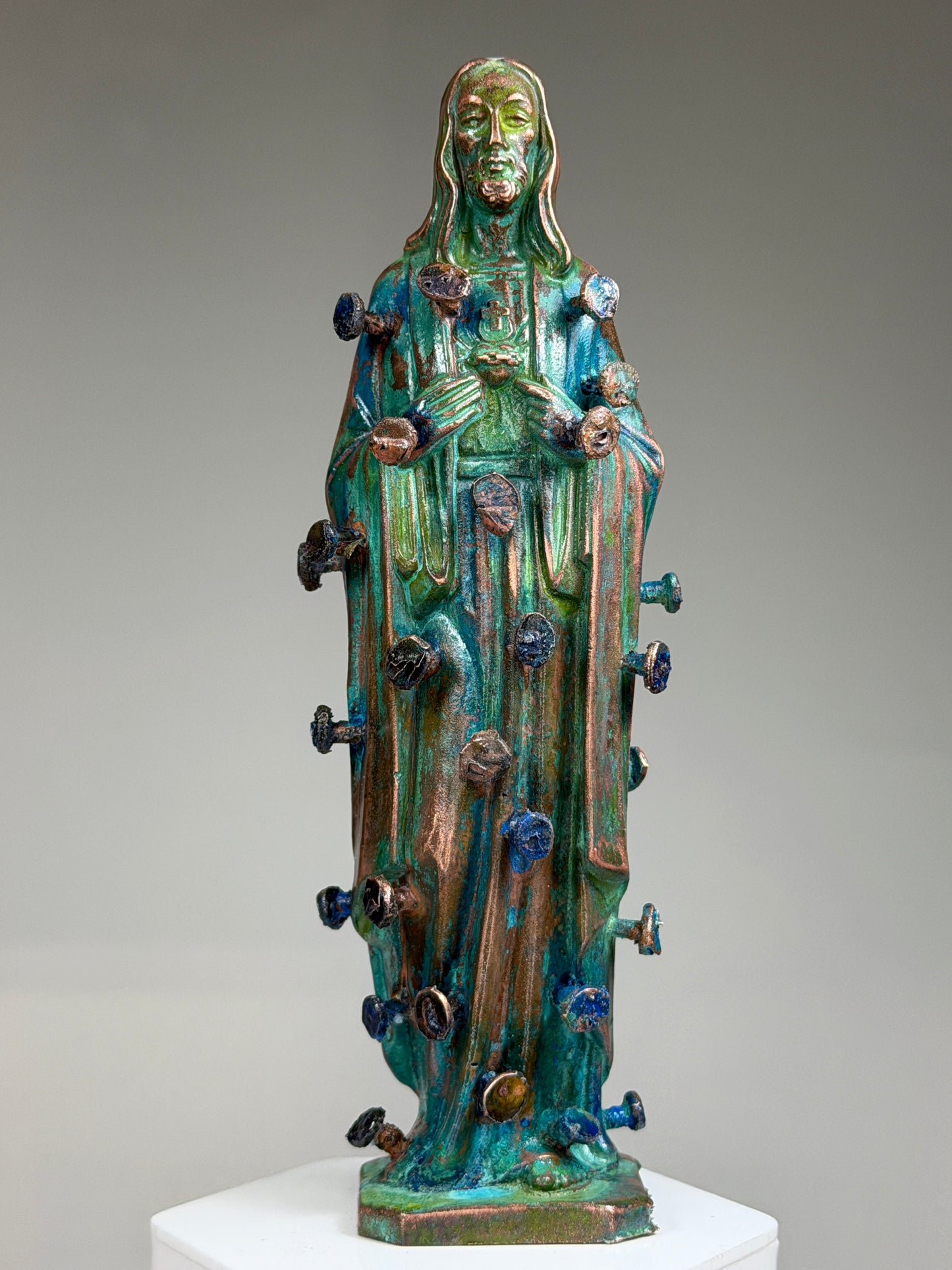 Modern Jesus: Copper Plated and Nailed