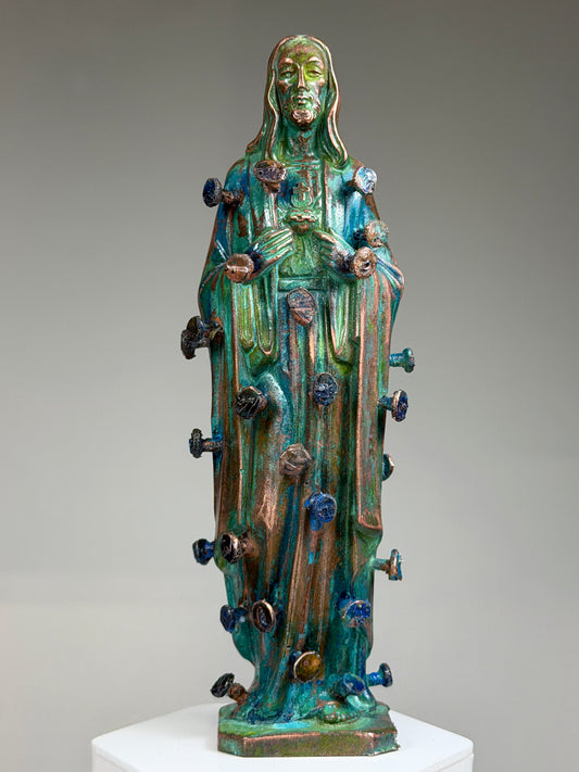 Modern Jesus: Copper Plated and Nailed