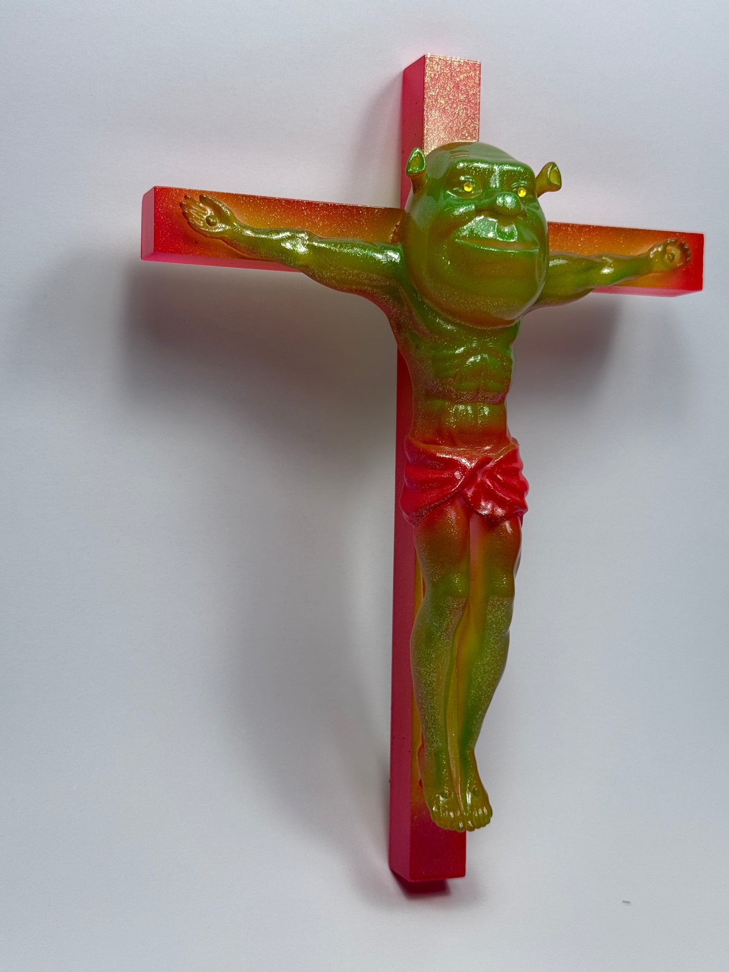 Christ on the Cross but he is a Sherk