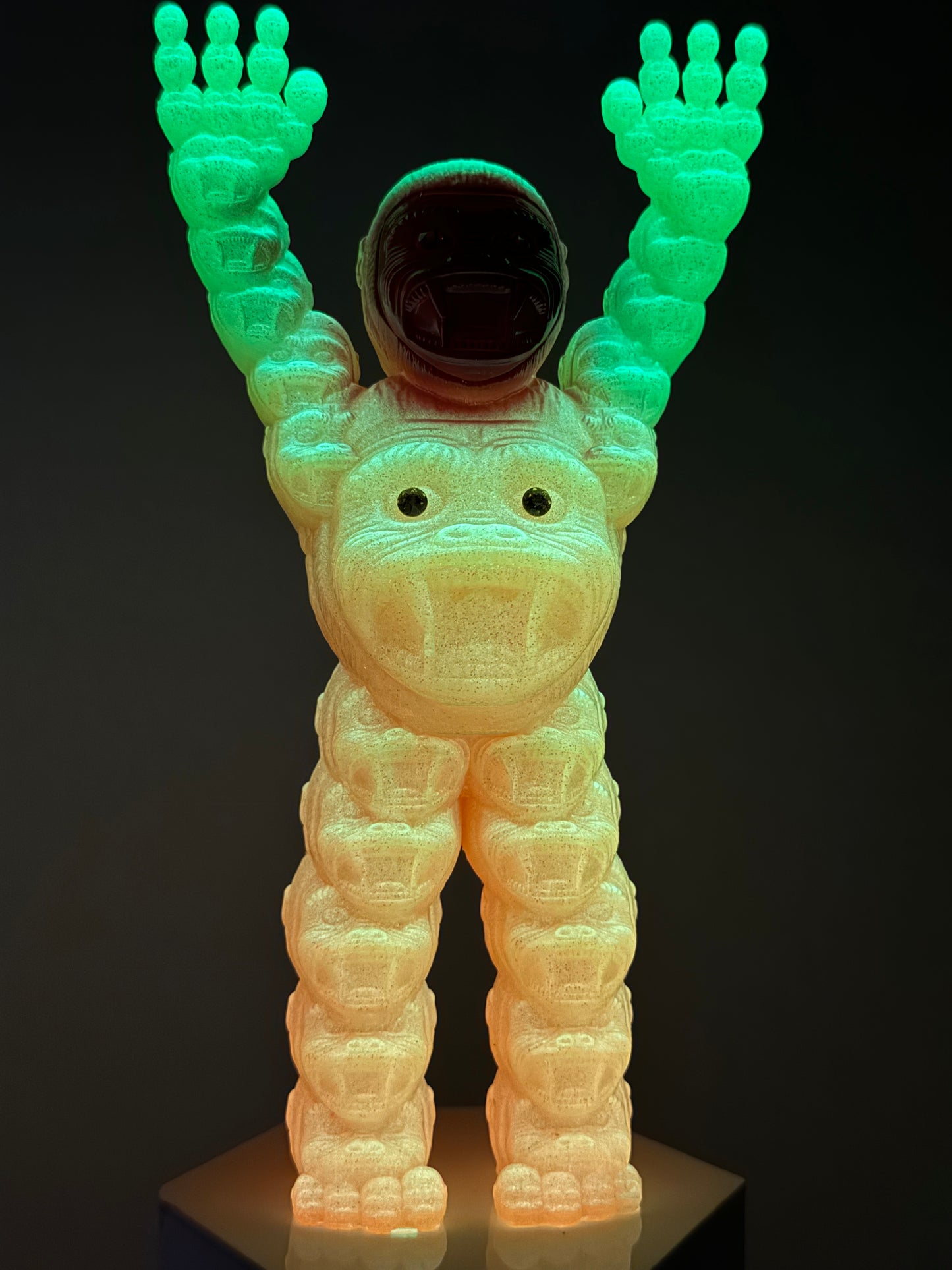 Head Ape: Dynamic Glow Zip