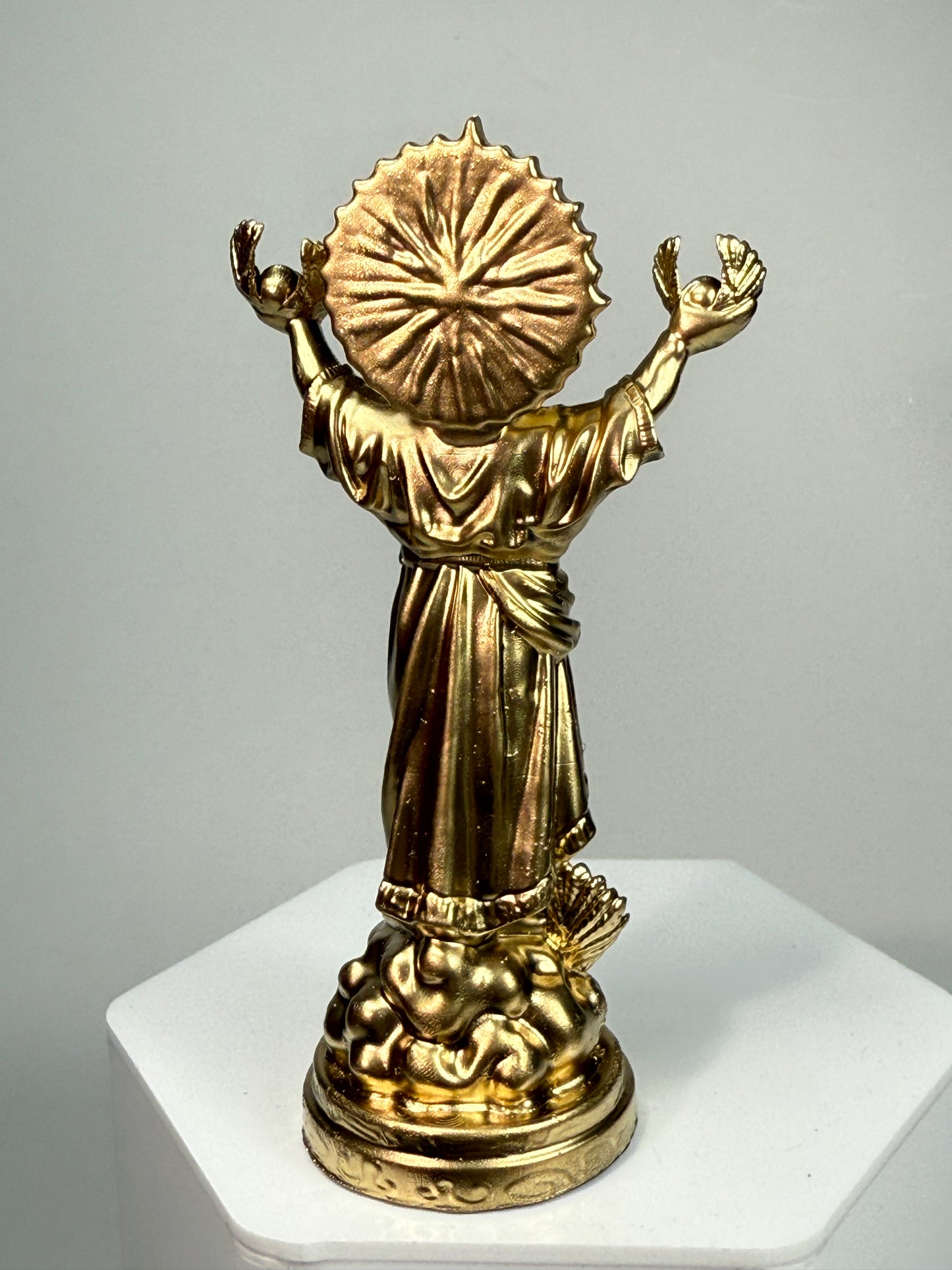 The Child Ape Jesus, Destroyer of Cherubs: Gold Chrome