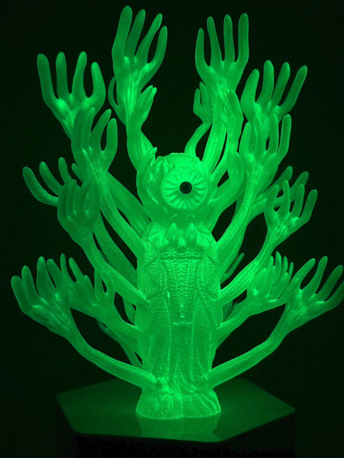 The Hands of God: Universal Glow Green