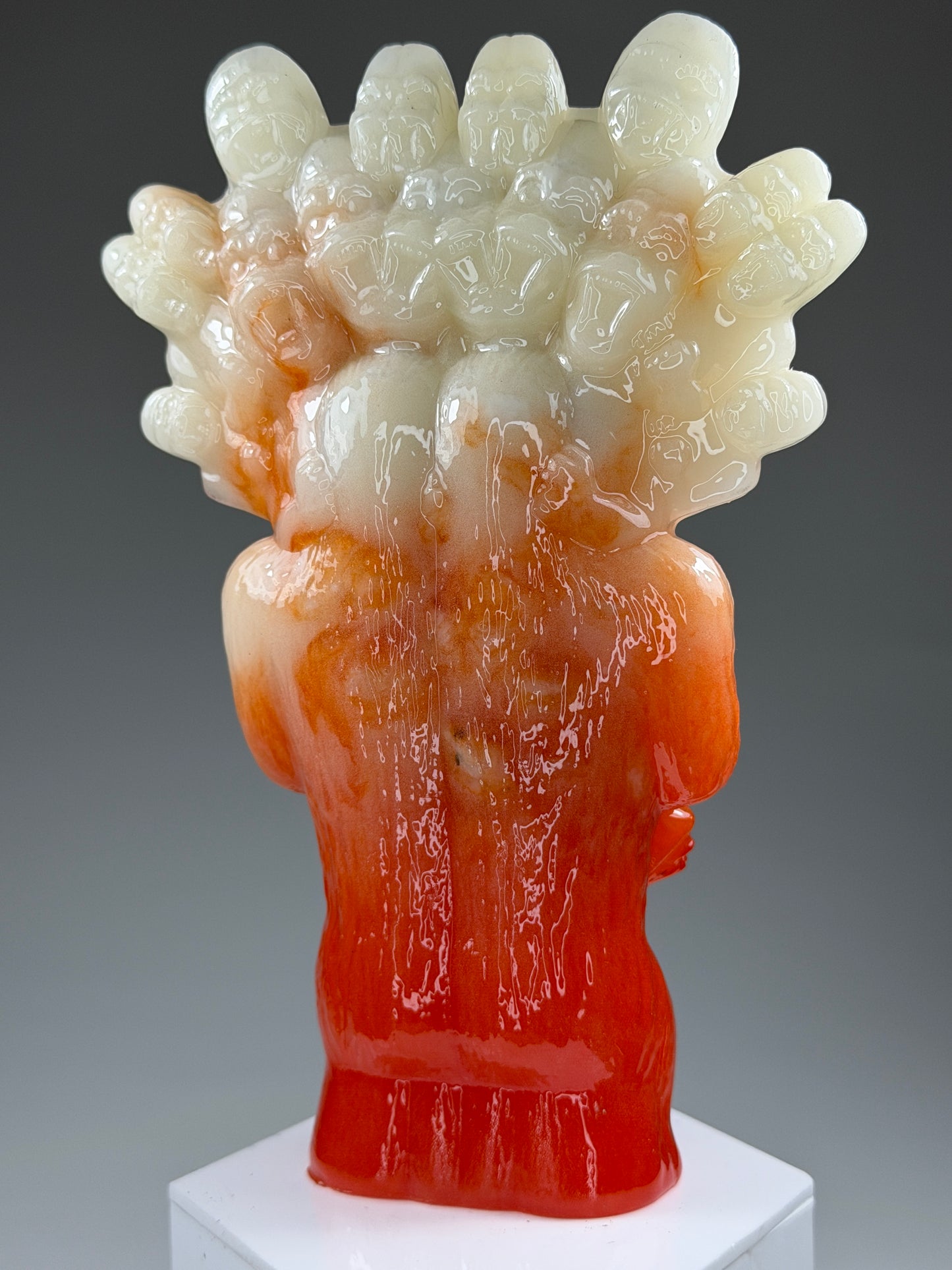 Mega God Ape Lord Freak: White/Orange Fade Glow