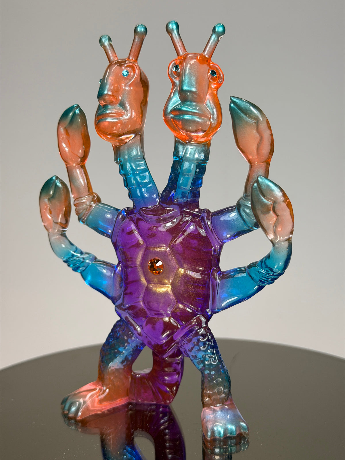 Mutated Lobster Turtle: Throw Rug One