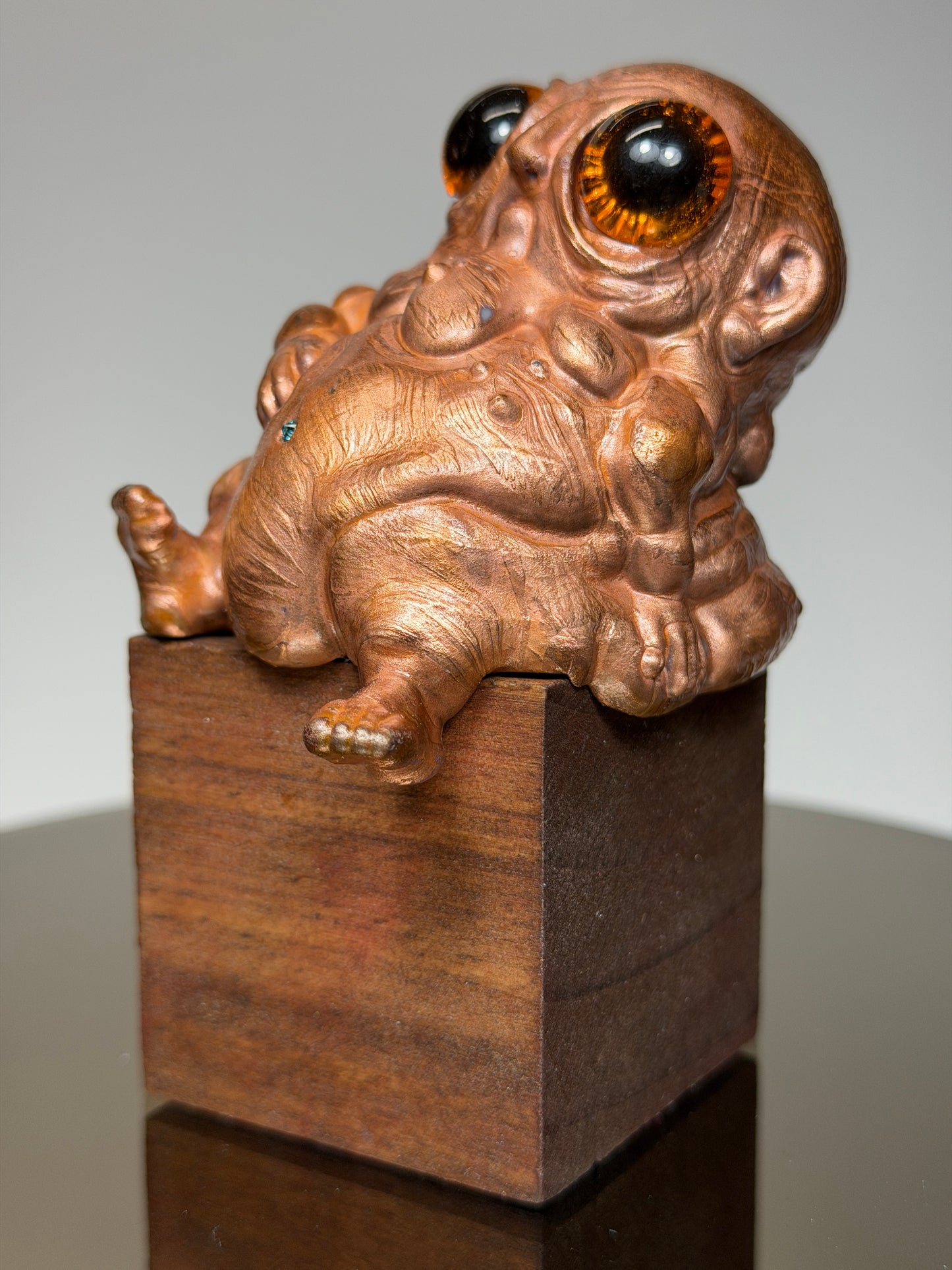 Bloat by Ophelia Toys: Copper Plated Polished