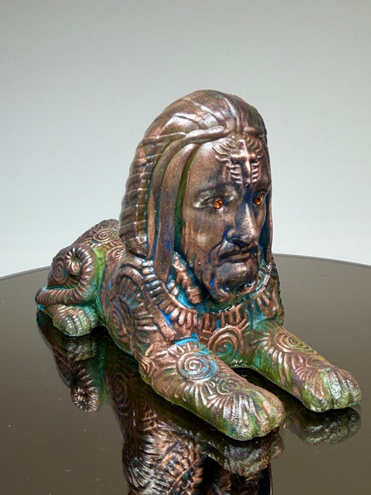 Sphinx Jesus: Copper Plated Prototype 2 (bigger)