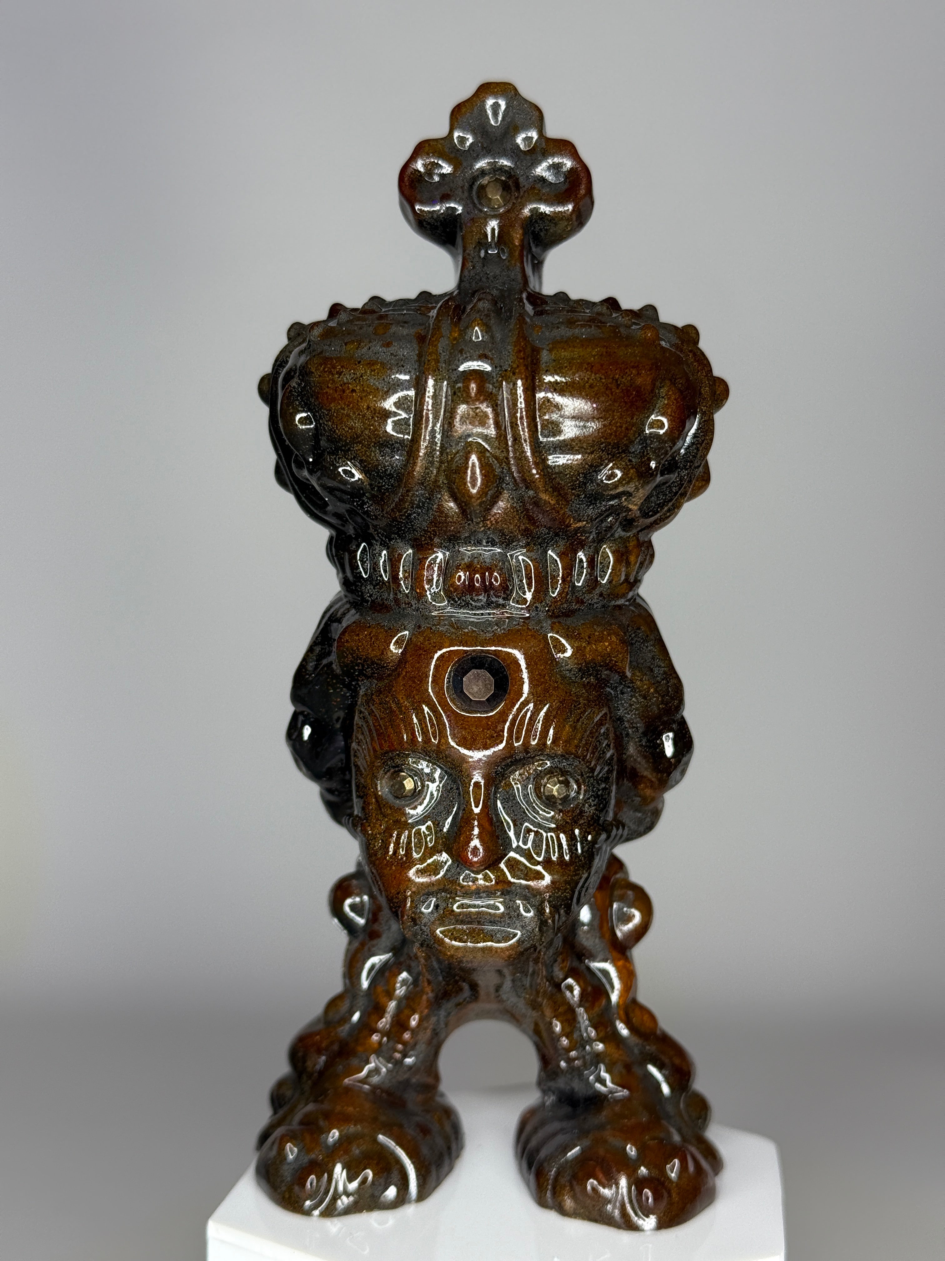 Mecha Faith Hopper: Cold Cast Iron, Rusted – Zimot
