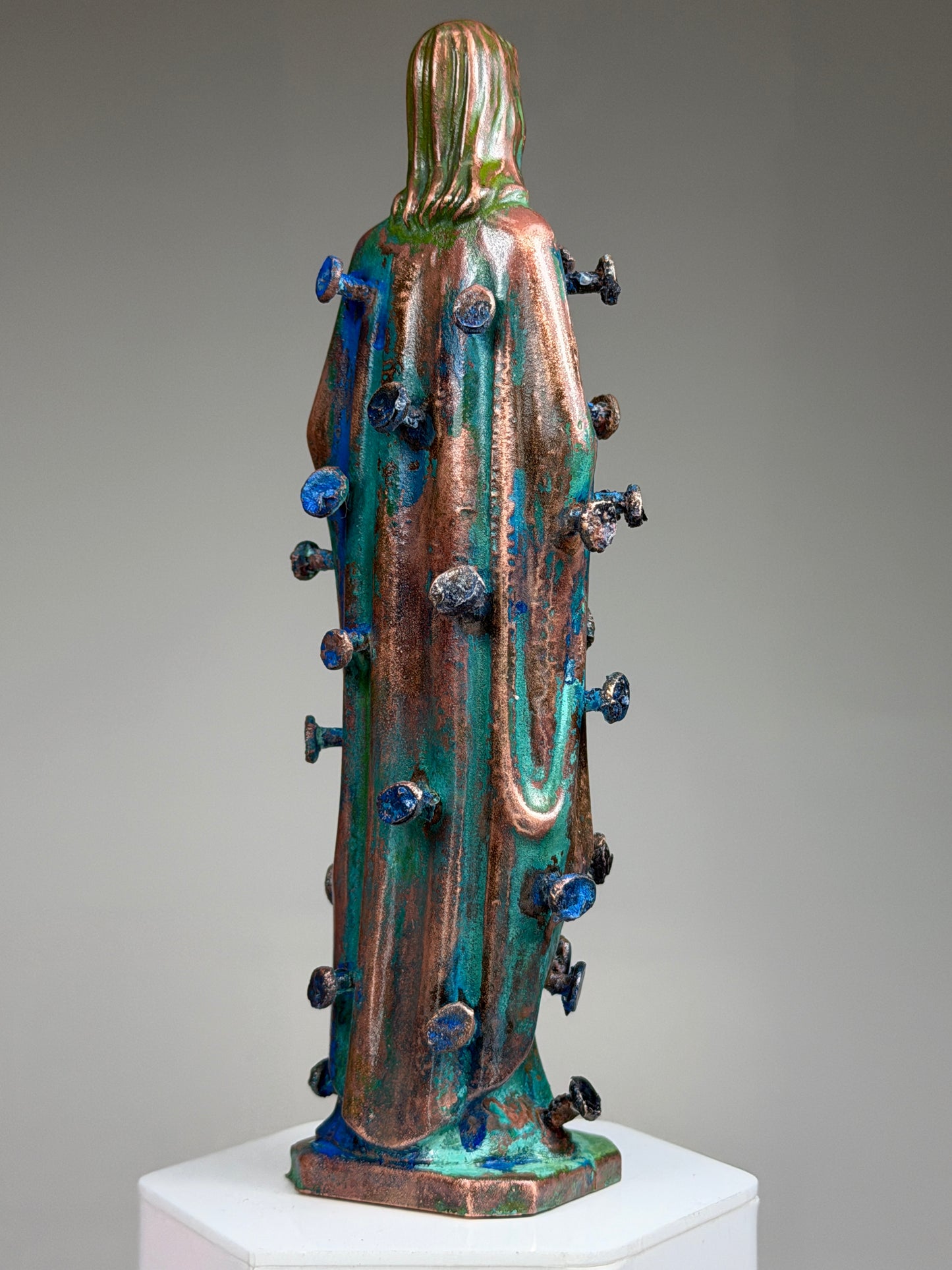 Modern Jesus: Copper Plated and Nailed