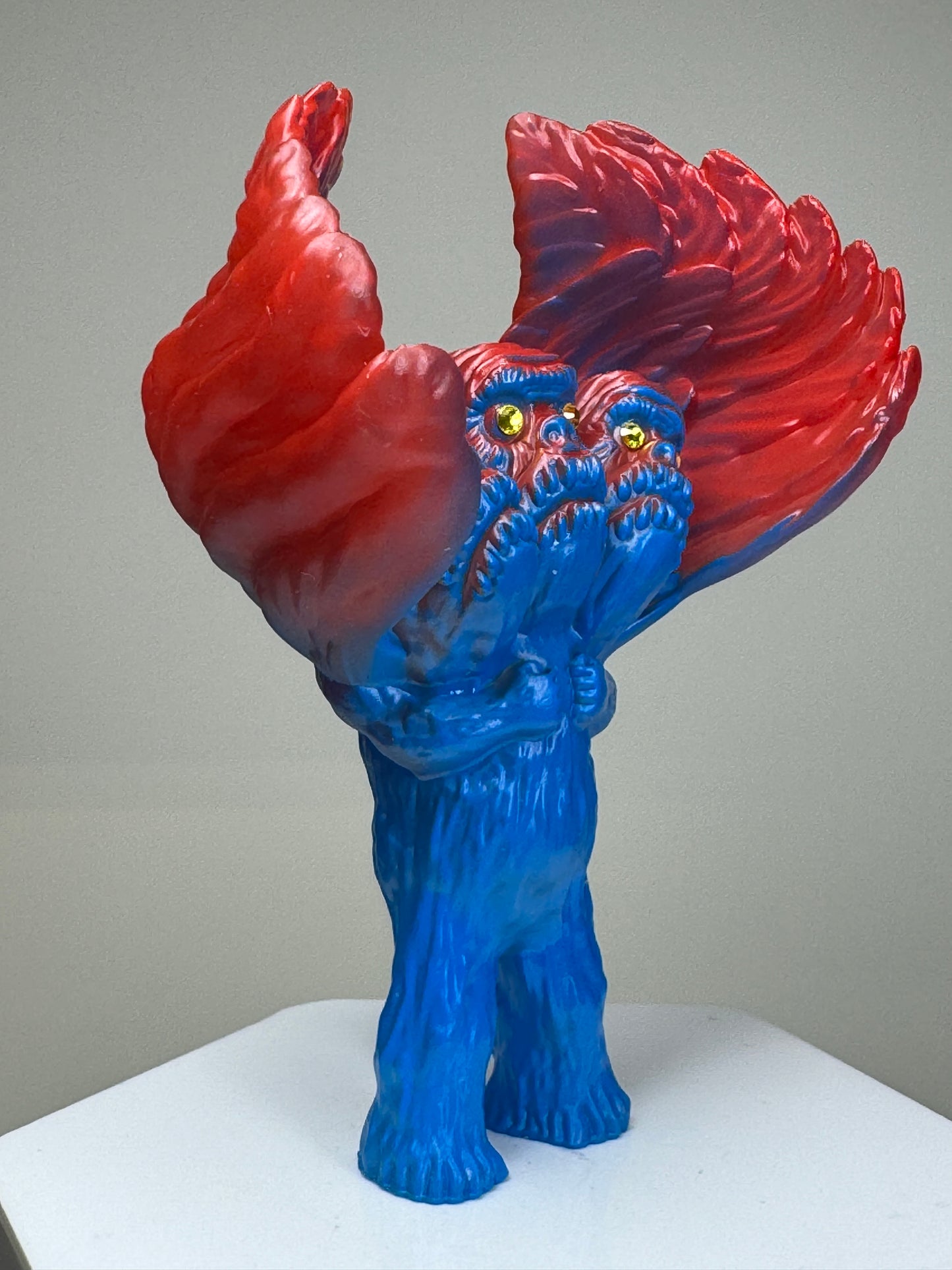 Winged Ape Walker: Blue and Red Future Past