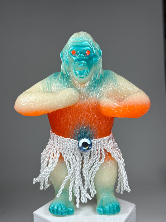 Hula Ape: White/Orange Glow