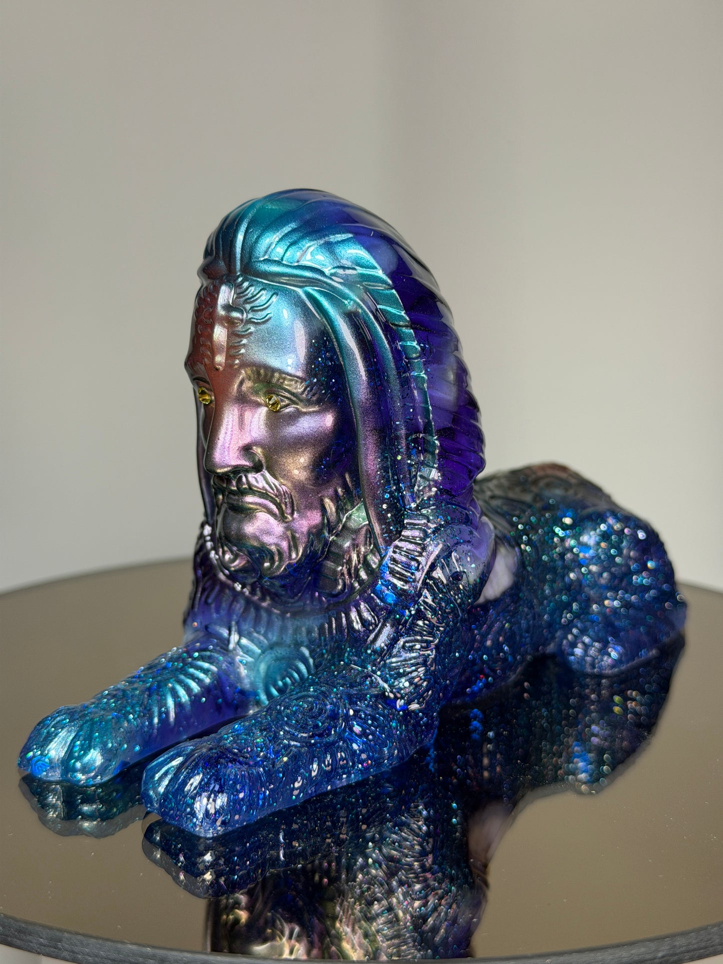 Sphinx Jesus: Glitter Purple