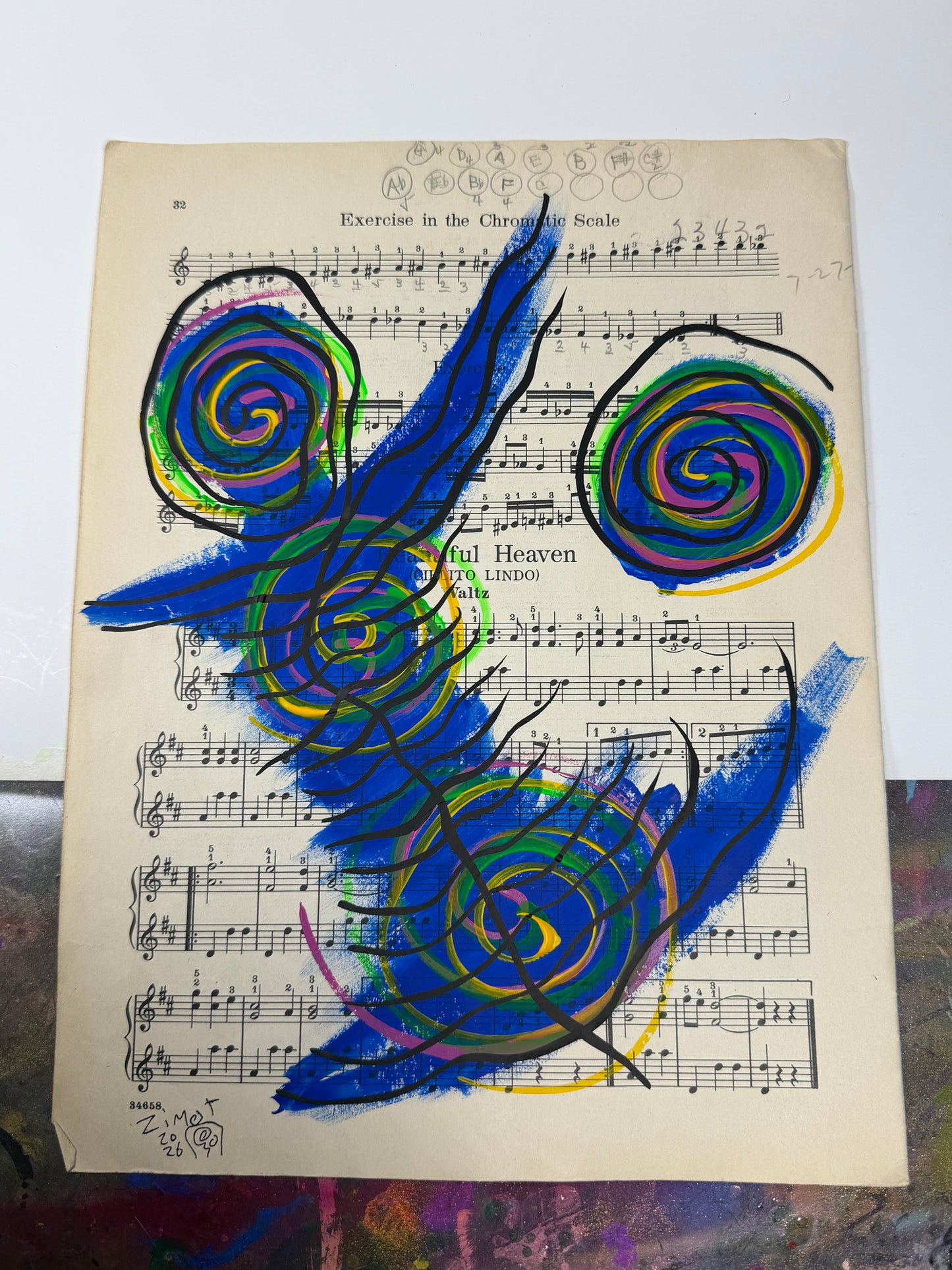 Exercise in the Chromatic Scale