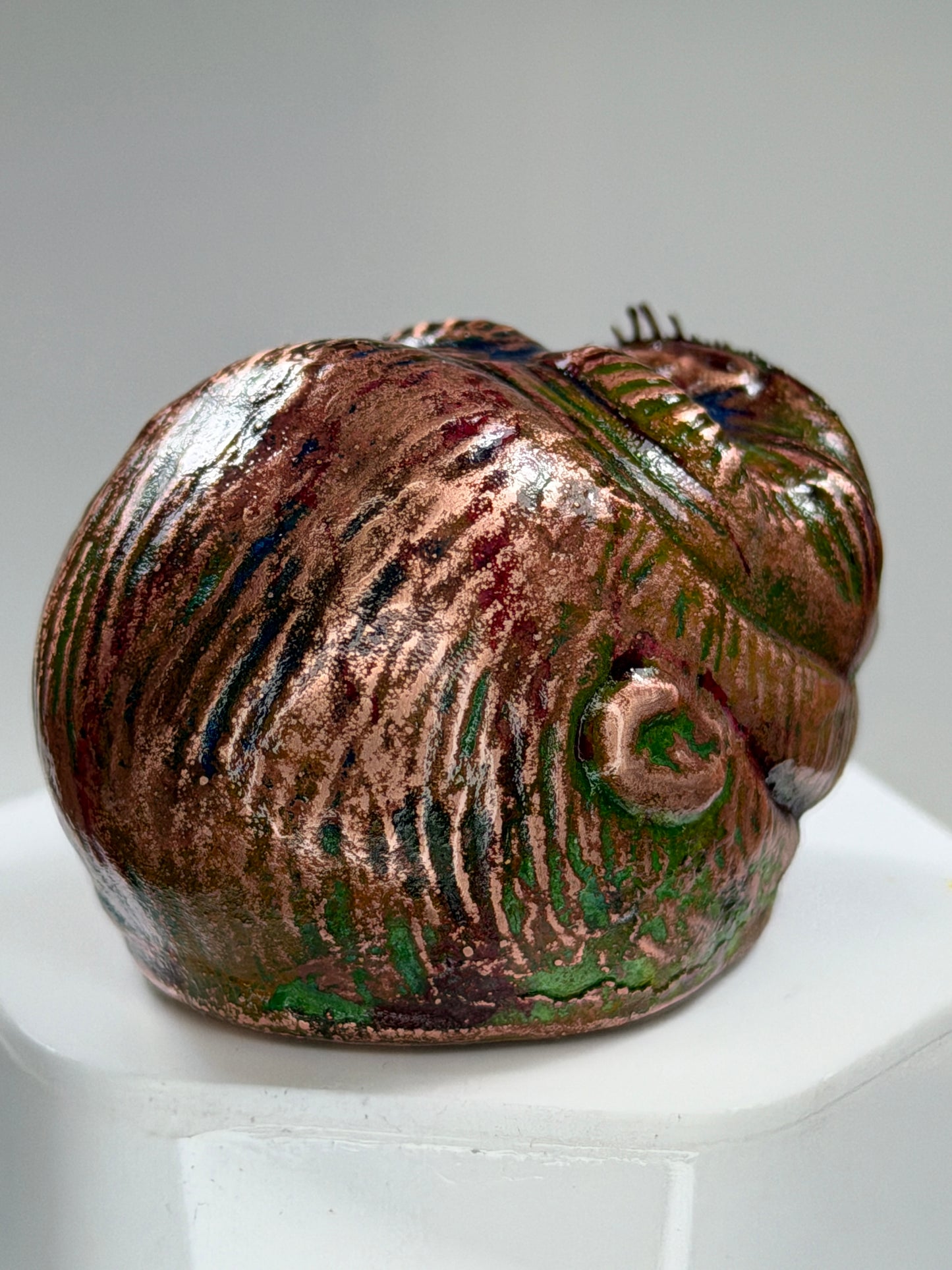 Ape Head: Copper Plated Dumb Luck