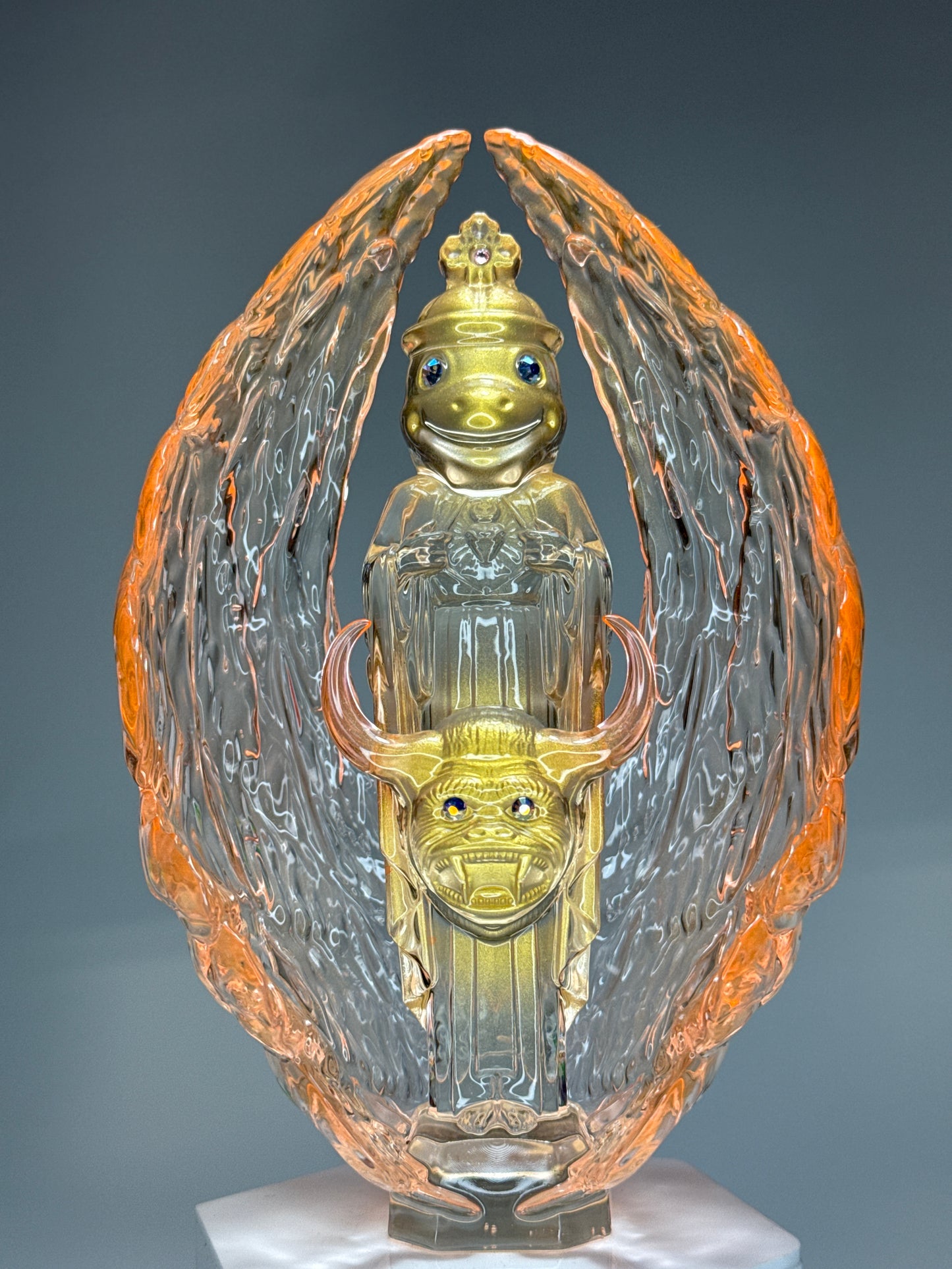 Turtle at the End of Days: Orange/Gold/Clear