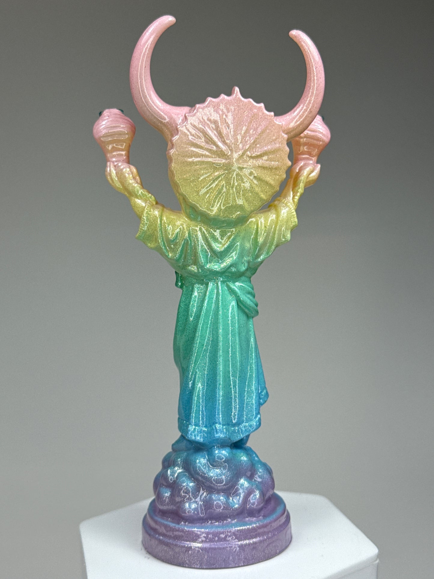 Snake Handler: Pastel Silver Rainbow