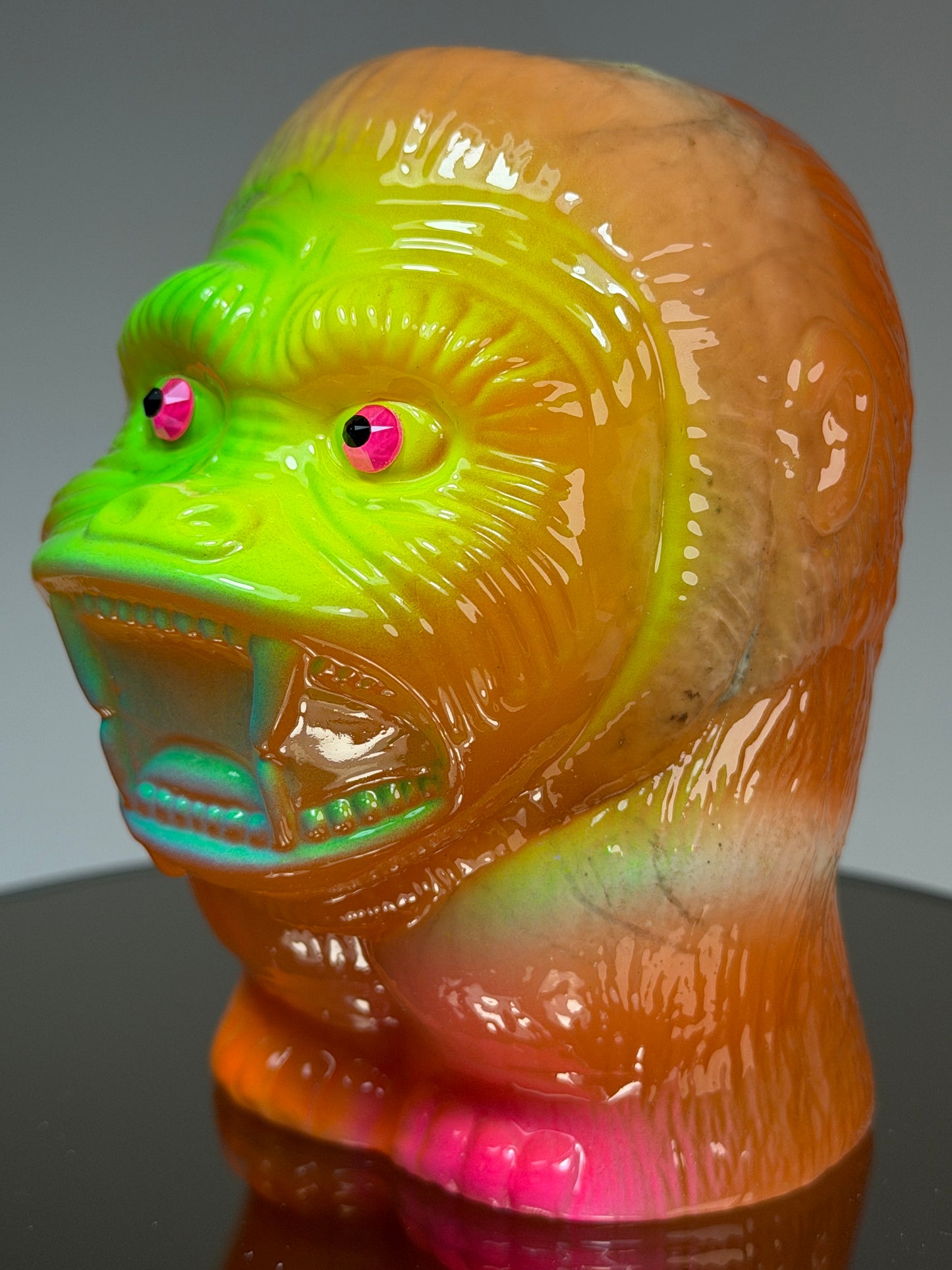 Stumpy Ape: Big Time Orange Neon Glow