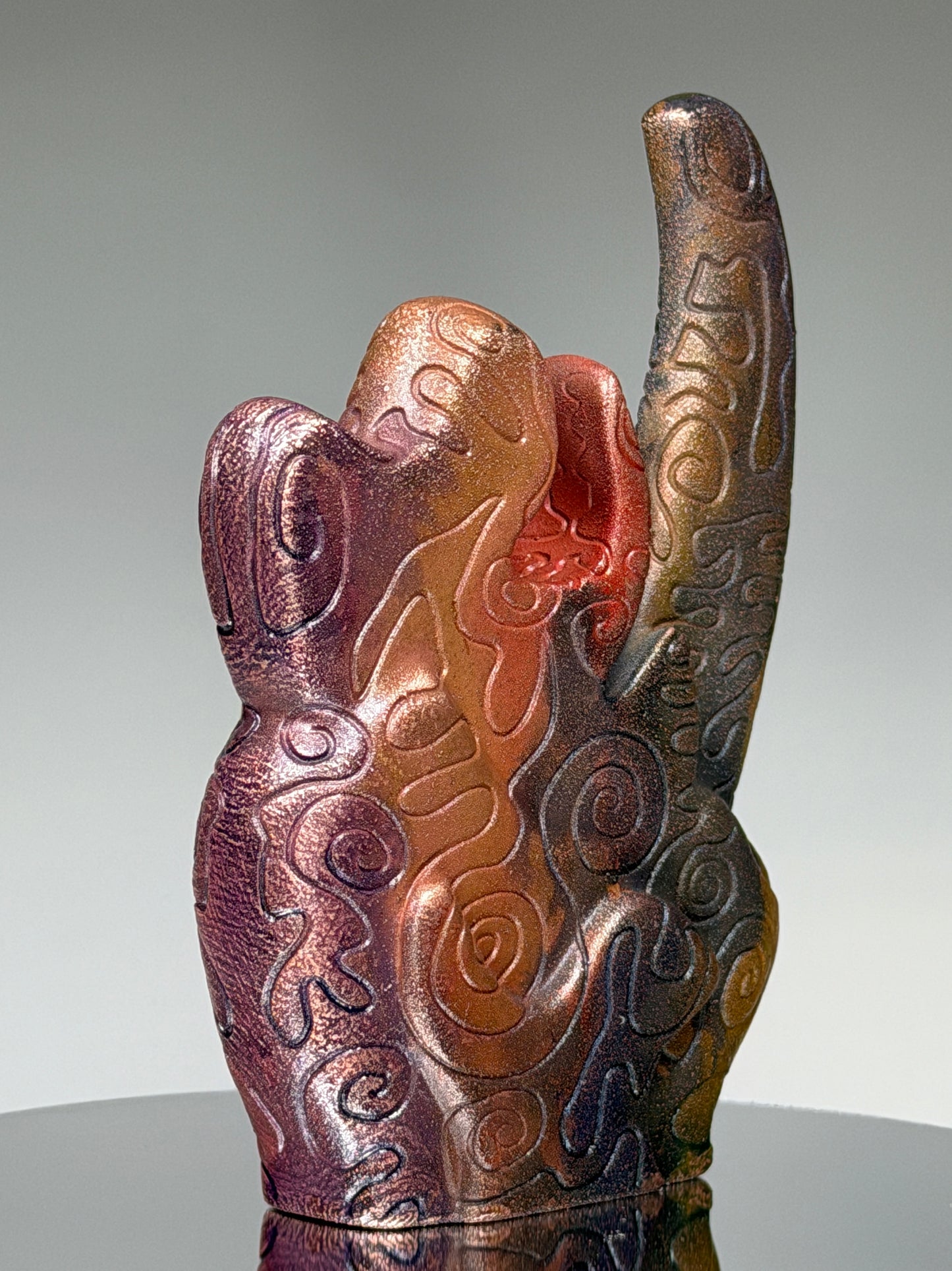 Still life Number 17: Copper Plated Color Stained