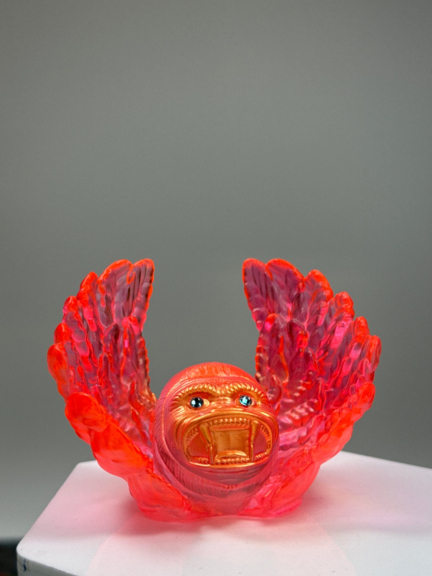 Cherub Ape: Red and Gold