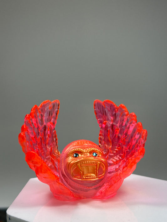 Cherub Ape: Red and Gold