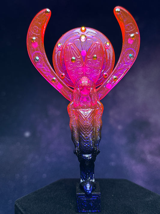 Ibis Serpent Mummy: Fade From Pink